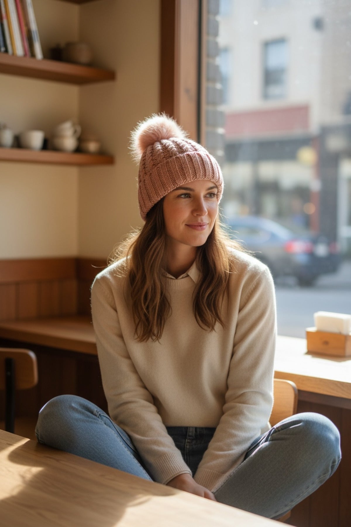 Angelica Women's Beanie - Pink - product image 1