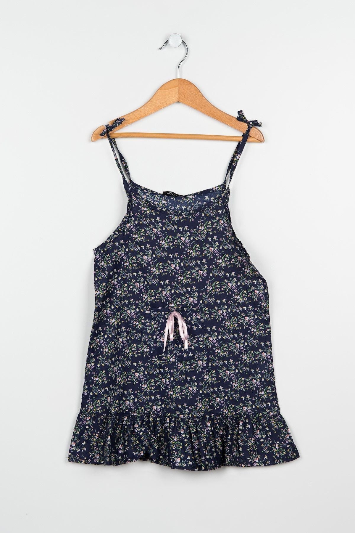 Cosette Girls' Floral Dress - Navy Print - product image 6