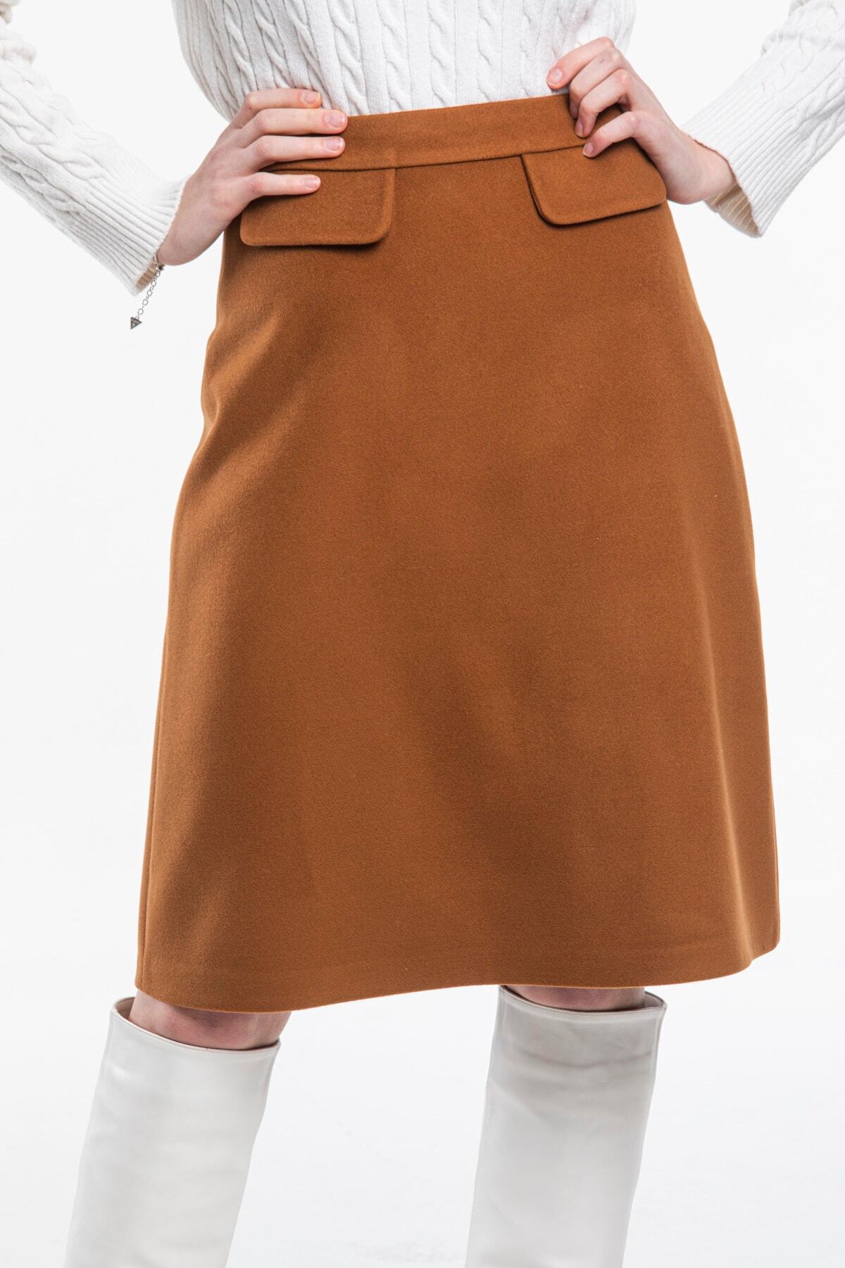 Annika Women's Skirt - Cognac - product image 8