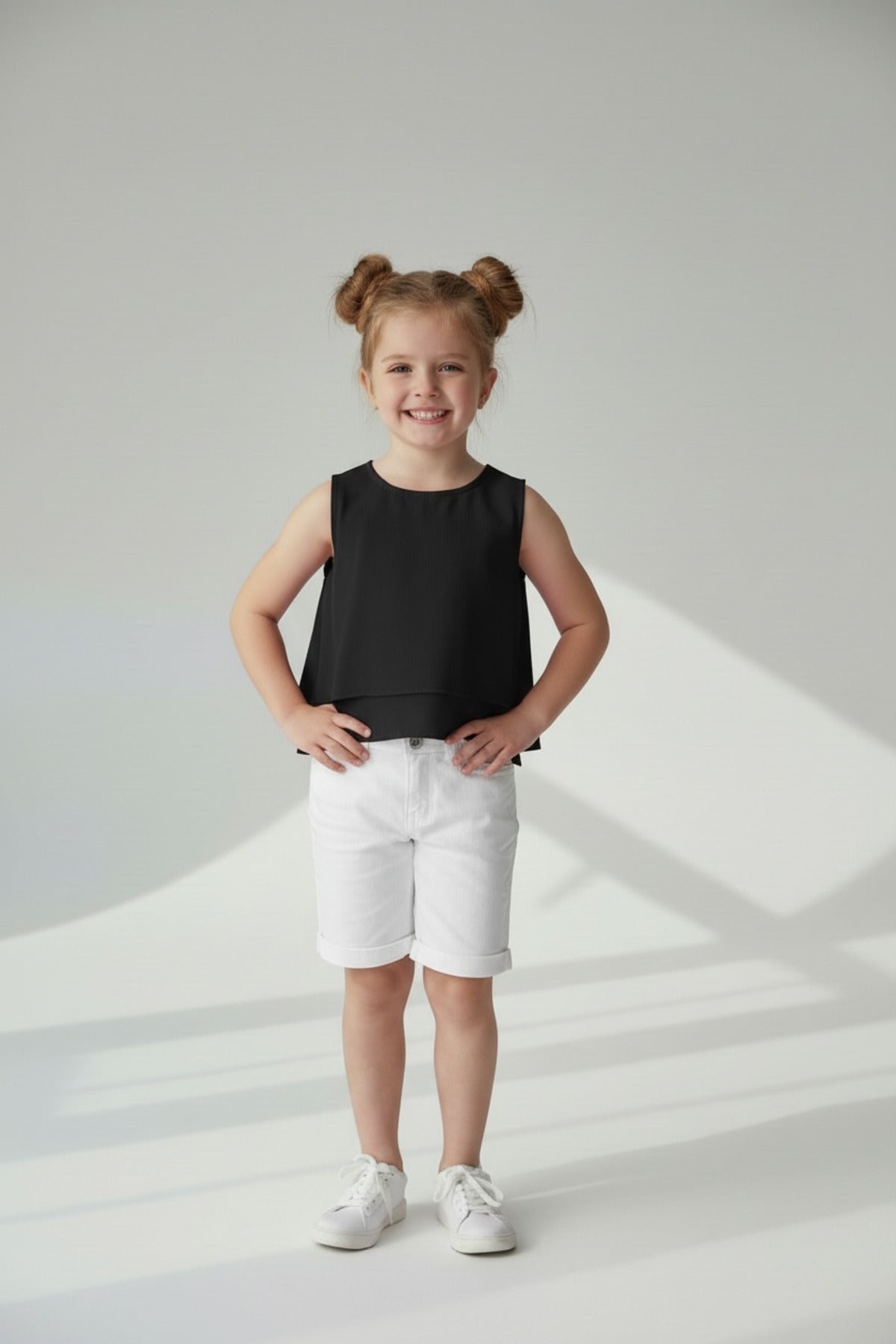 Justine Girls' Blouse - Black - product image 4