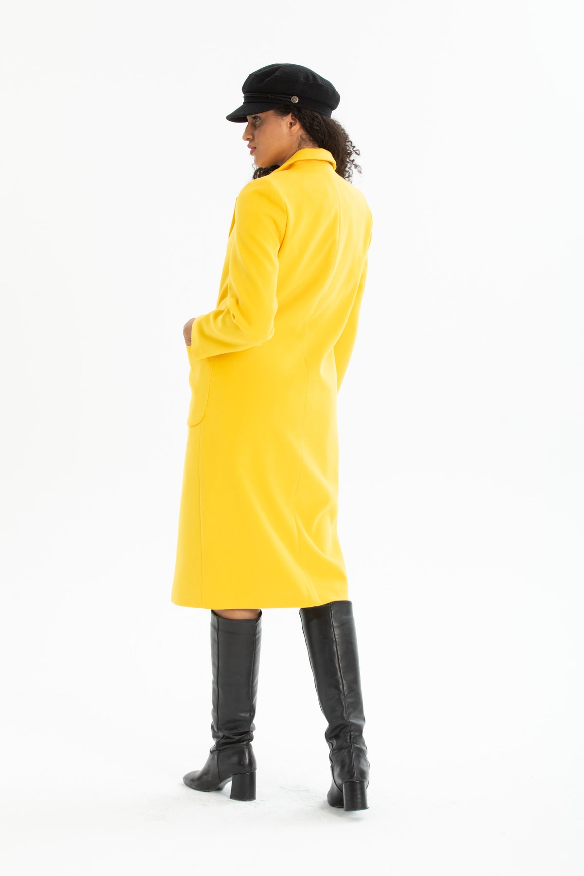 Annalise Women's Coat - Yellow - product image 6