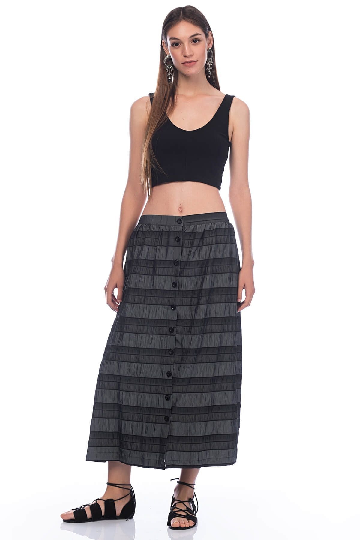 Joni Women's Skirt - Gray - product image 1
