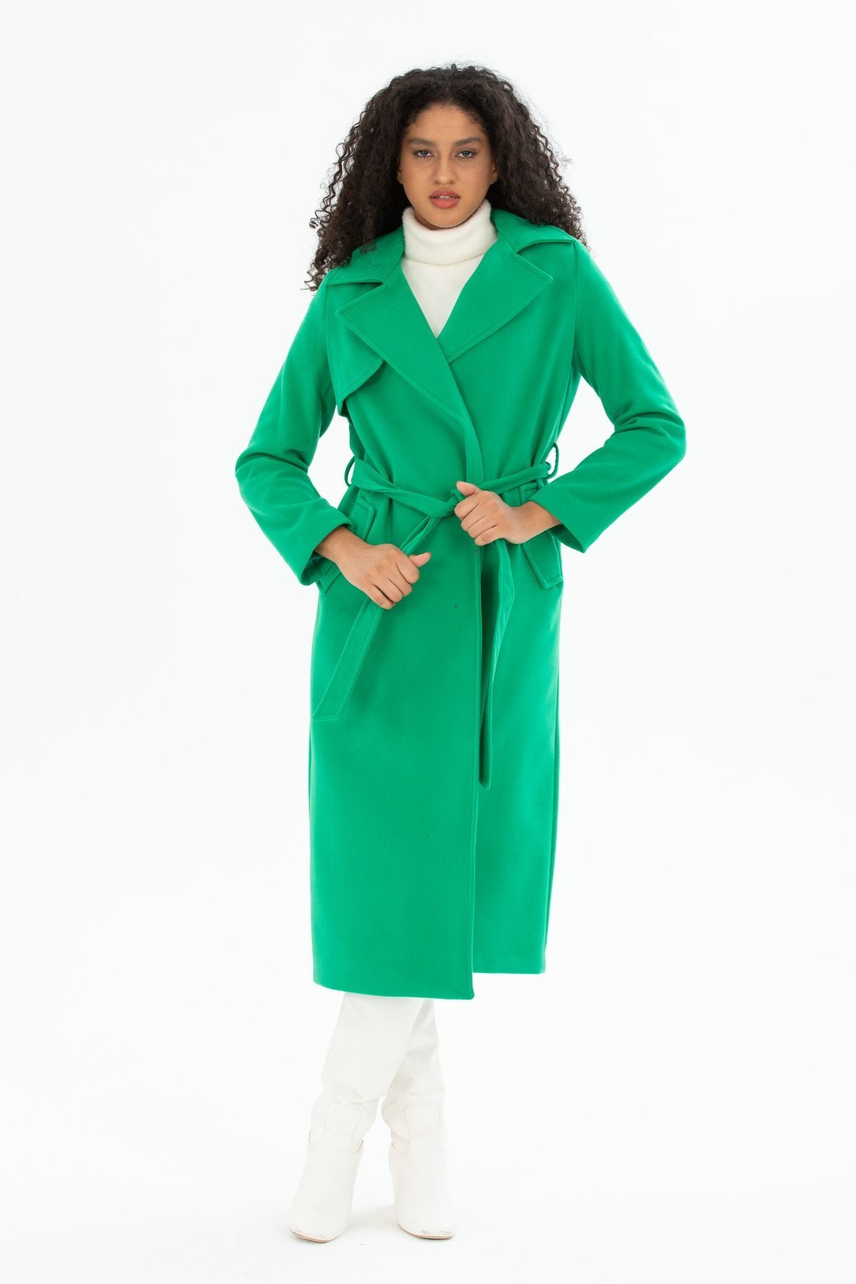 Andrea Women's Coat - Grass Green - product image 1