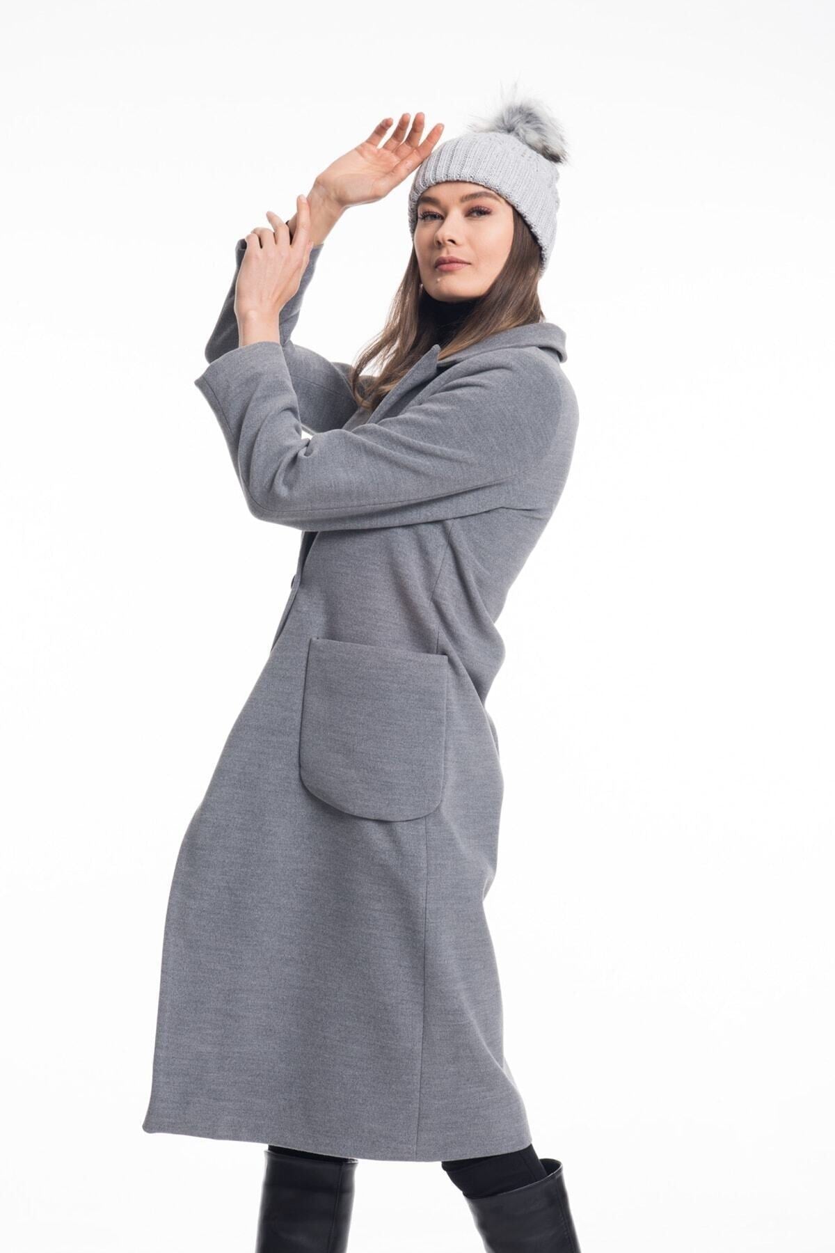Annalise Women's Lined Coat - Gray - product image 7