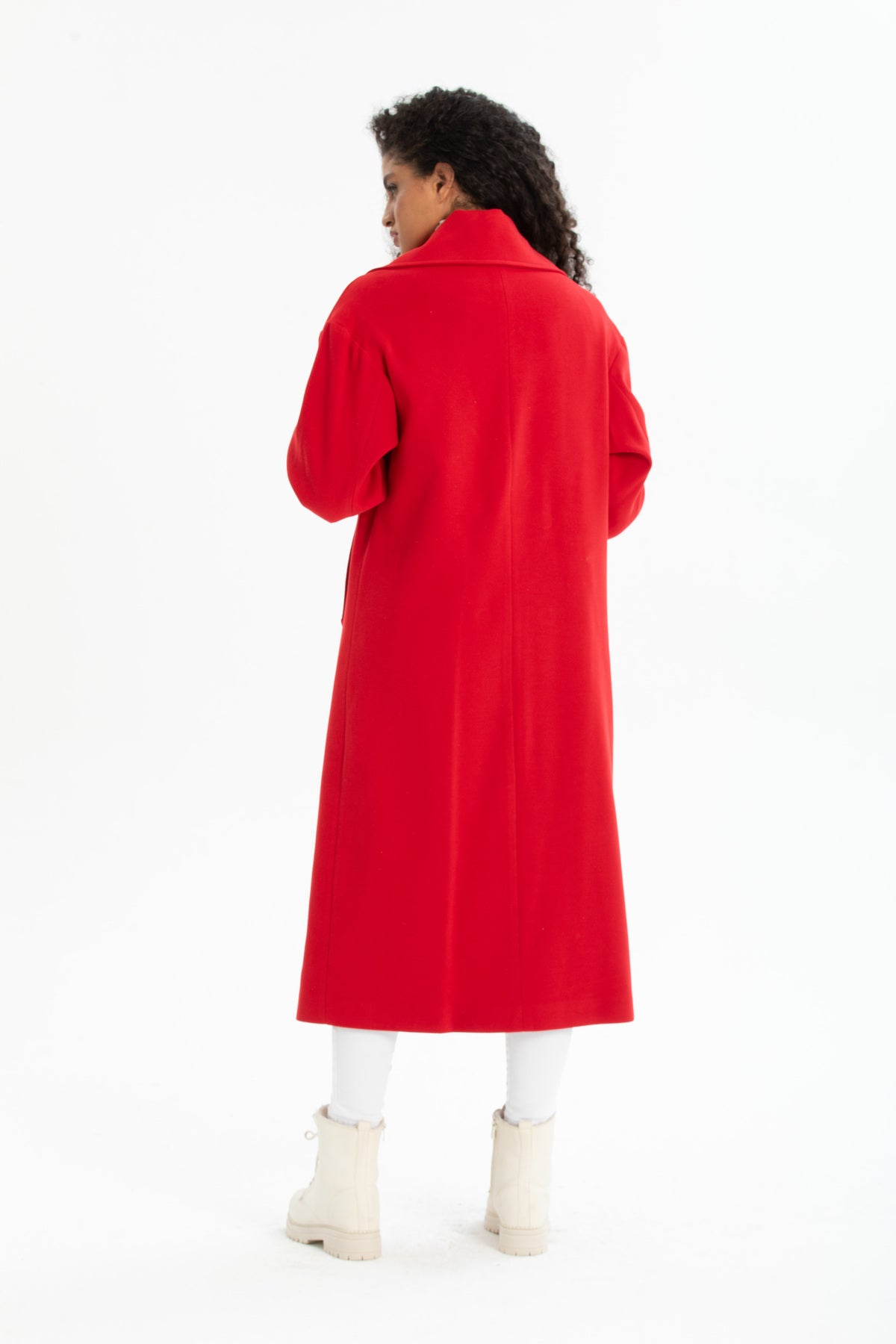 Aurelia Women's Oversized Coat - Red - product image 2