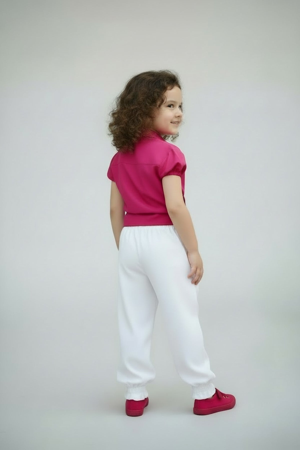 Amanda Girls' Viscose Pants - White - product image 5