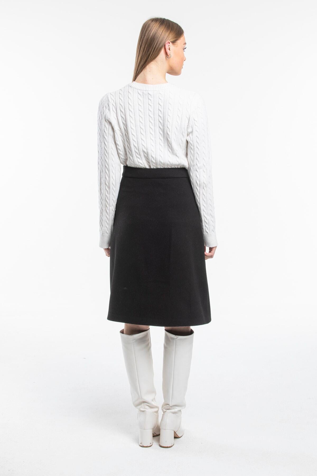 Annika Women's Skirt - Black - product image 5