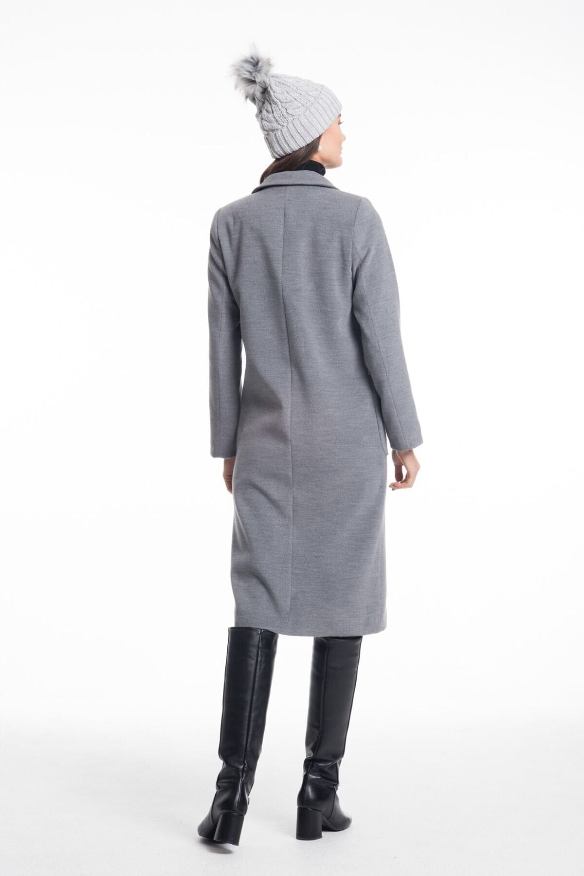 Annalise Women's Lined Coat - Gray - product image 2