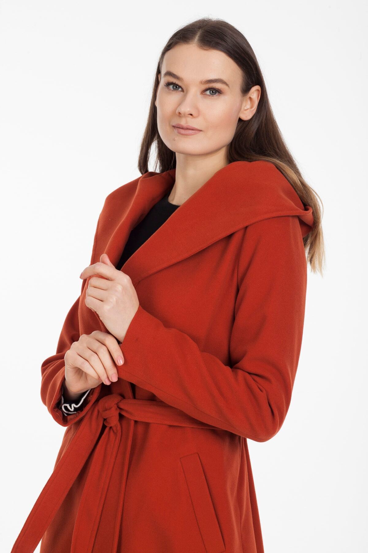 Evie Women's Lined Coat - Cinnamon - product image 4