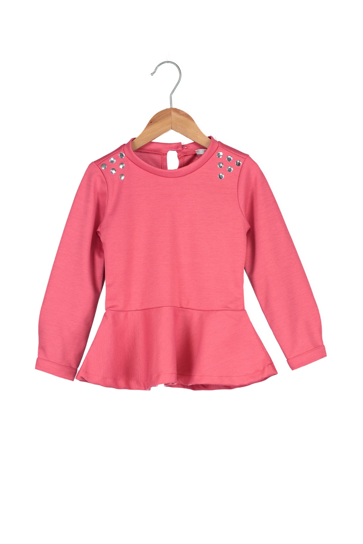 Astrid Girls' Blouse - Coral Red - product image 1