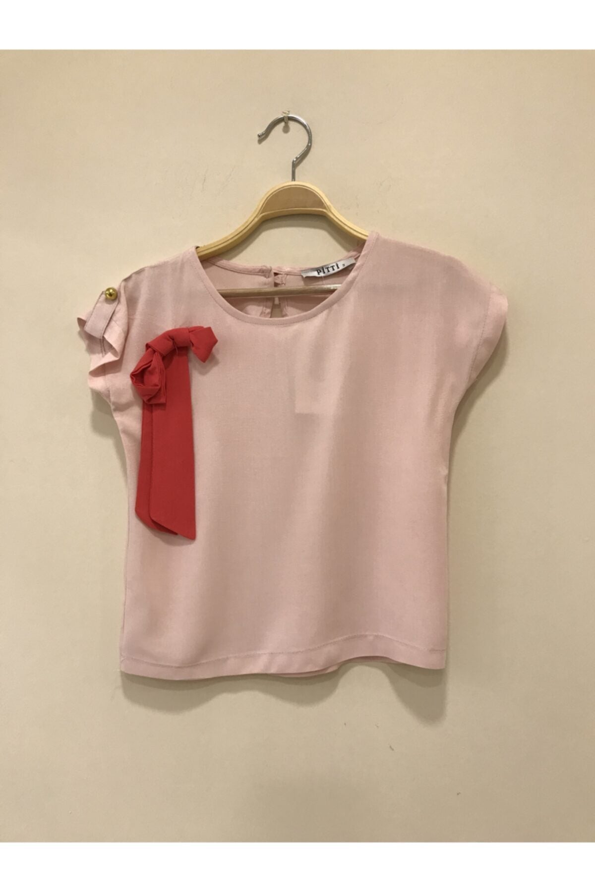 Dahlia Girls' Blouse - Light Blush - product image 1