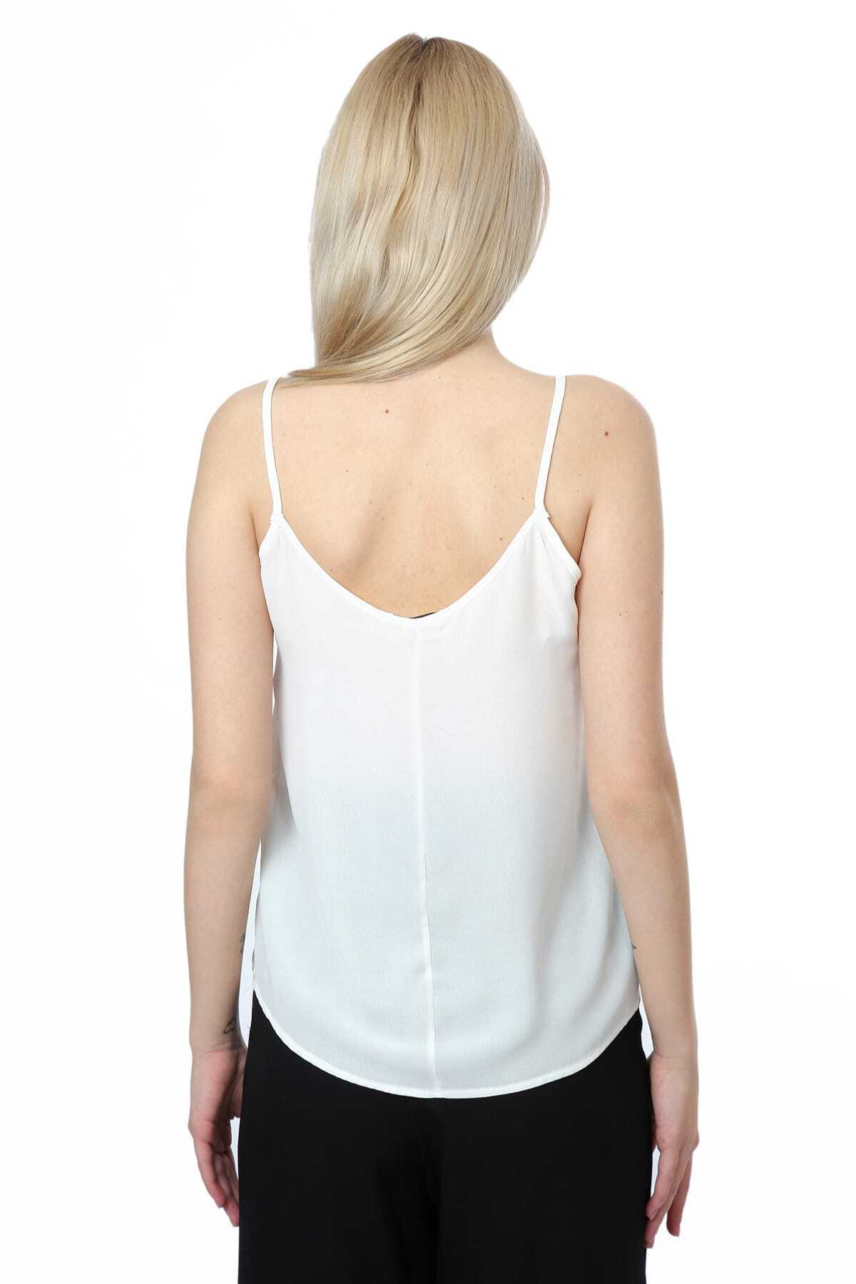 Hadley Women's Lace Spaghetti Strap Strappy Camisole - White - product image 3