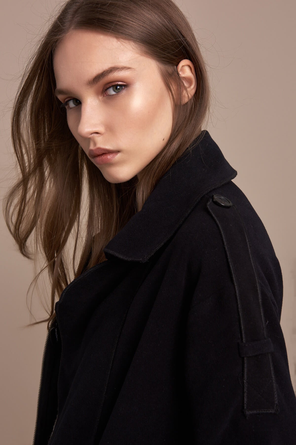 Honor Women's Notched Collar Coat - Black - product image 2