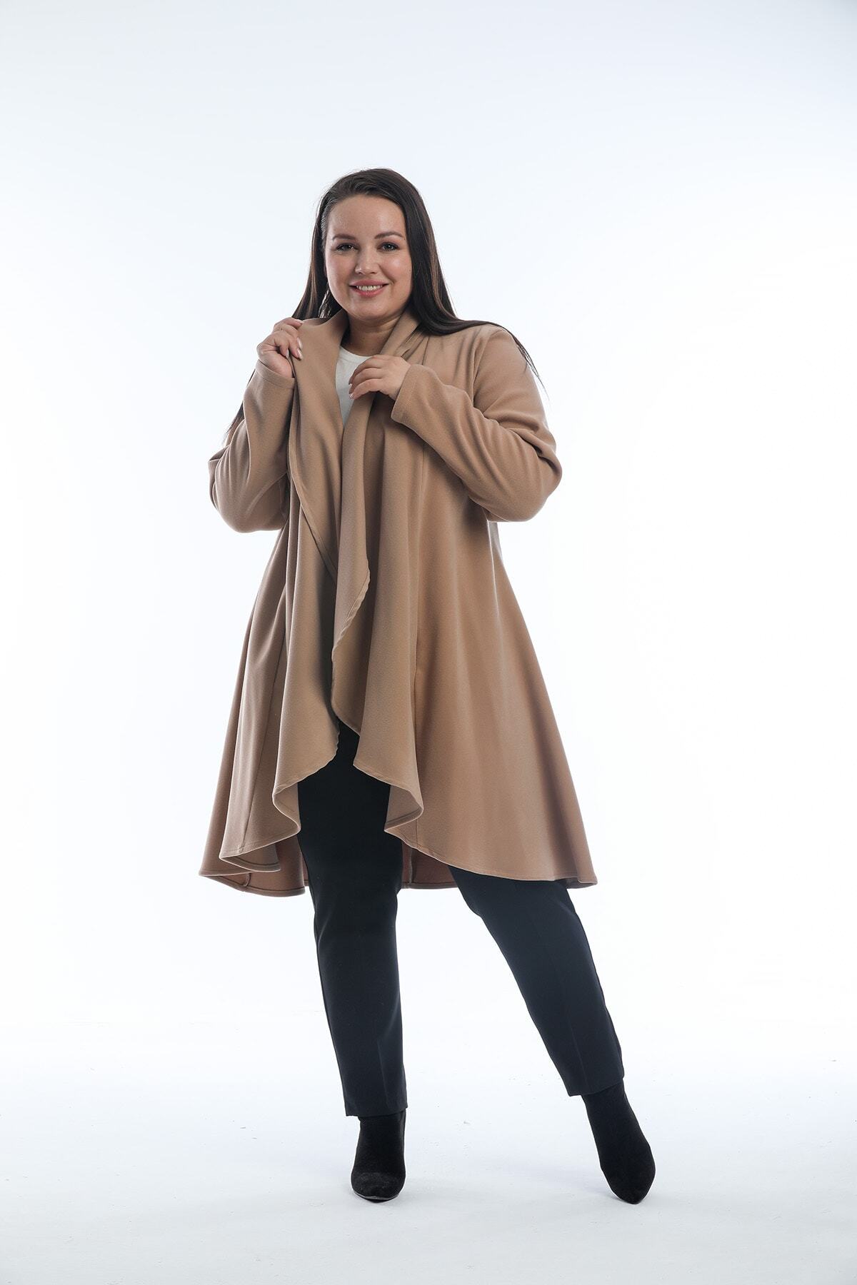 Carlotta Women's Coat - Beige Camel - product image 3