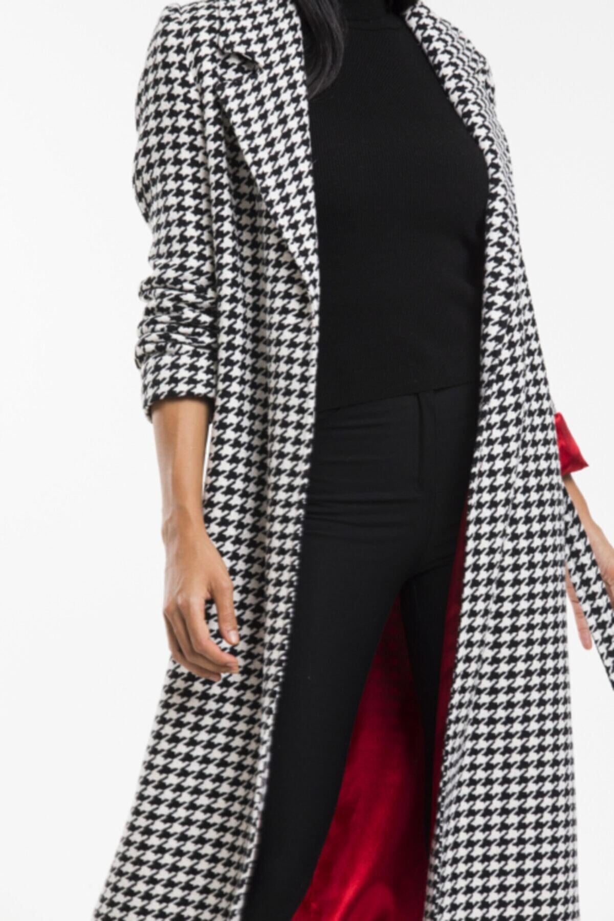 Eliana Women's Long Lined Coat - Black - product image 5