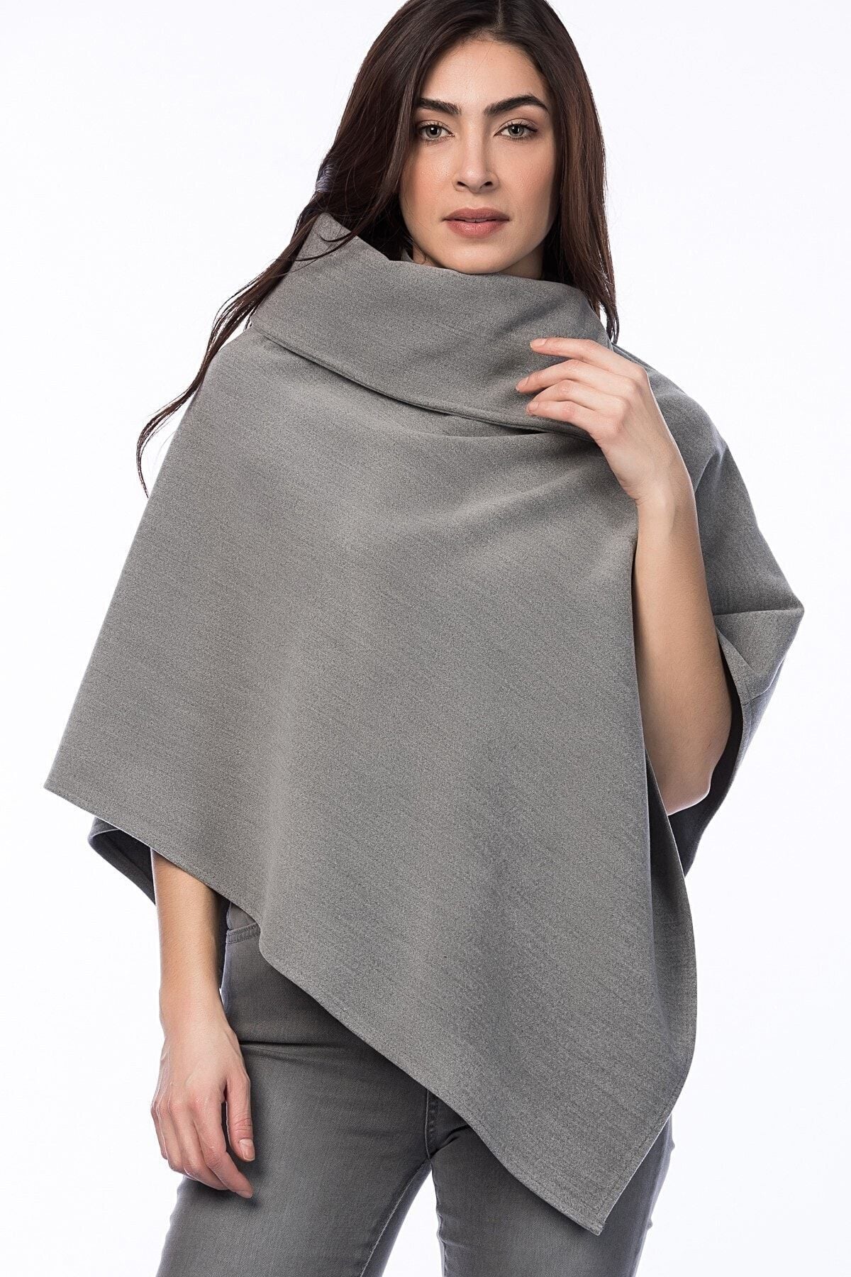 Farrah Women's Poncho - Gray - product image 1