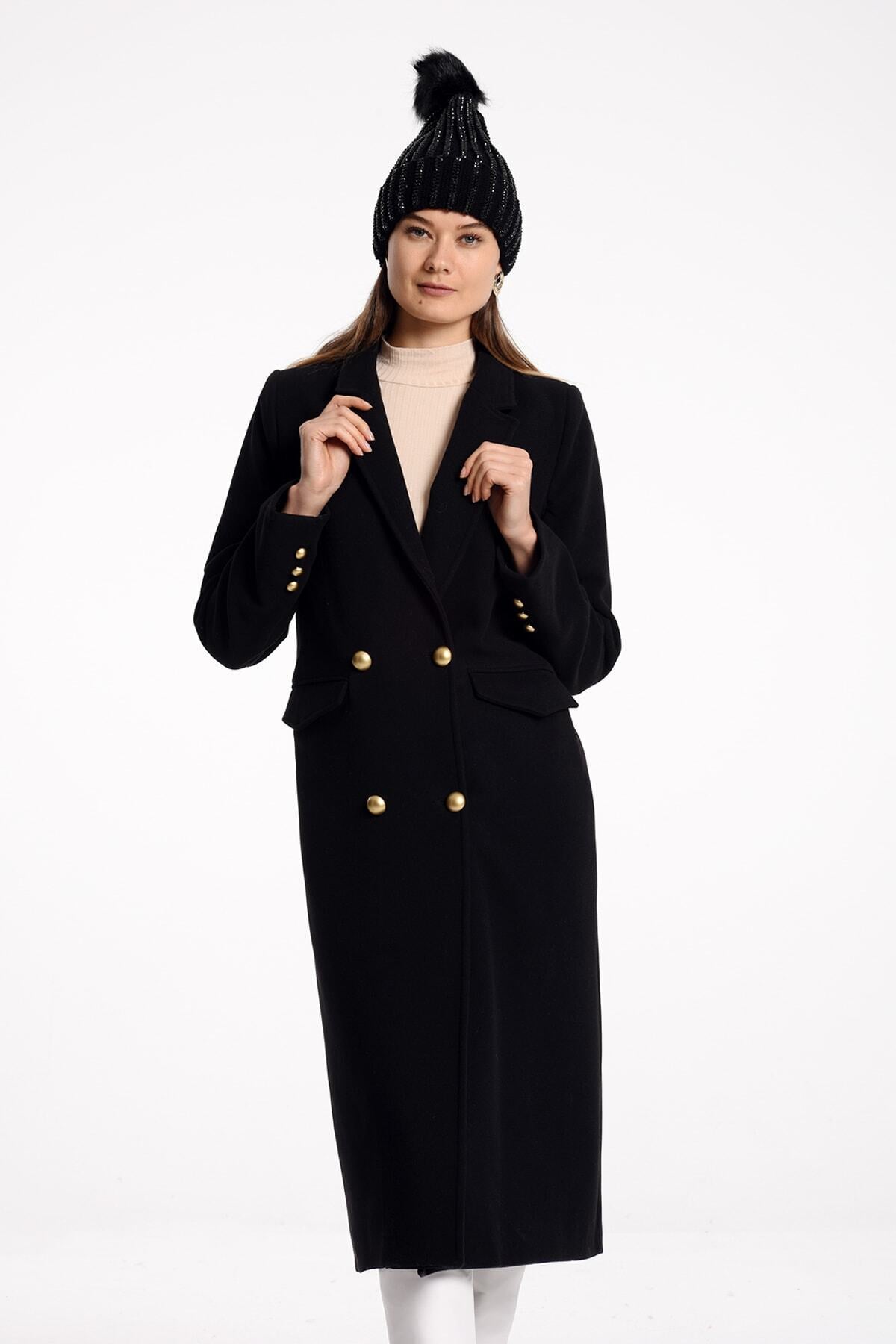 Ariadne Women's Lined Coat - Black - product image 6