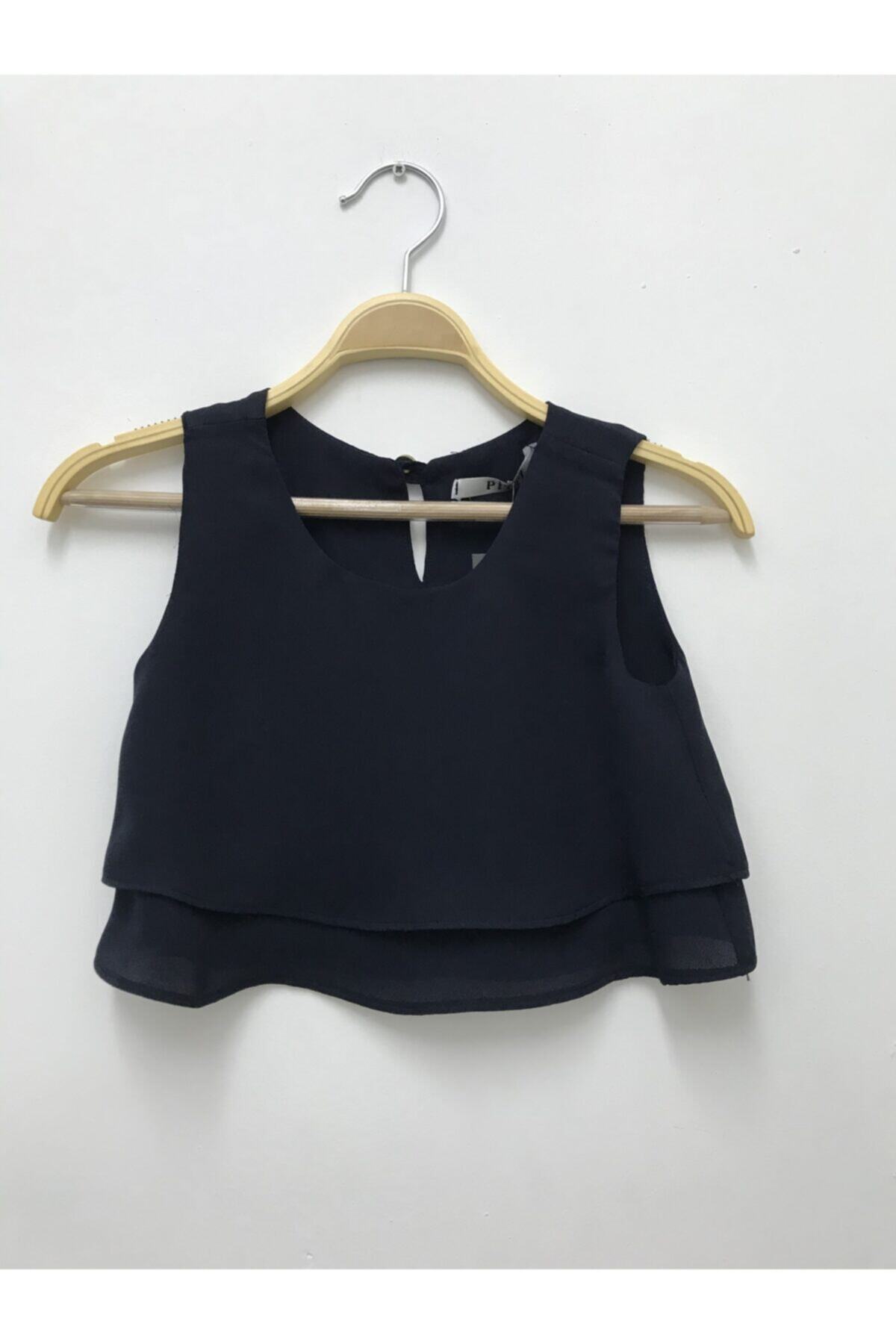 Justine Girls' Blouse - Navy - product image 5