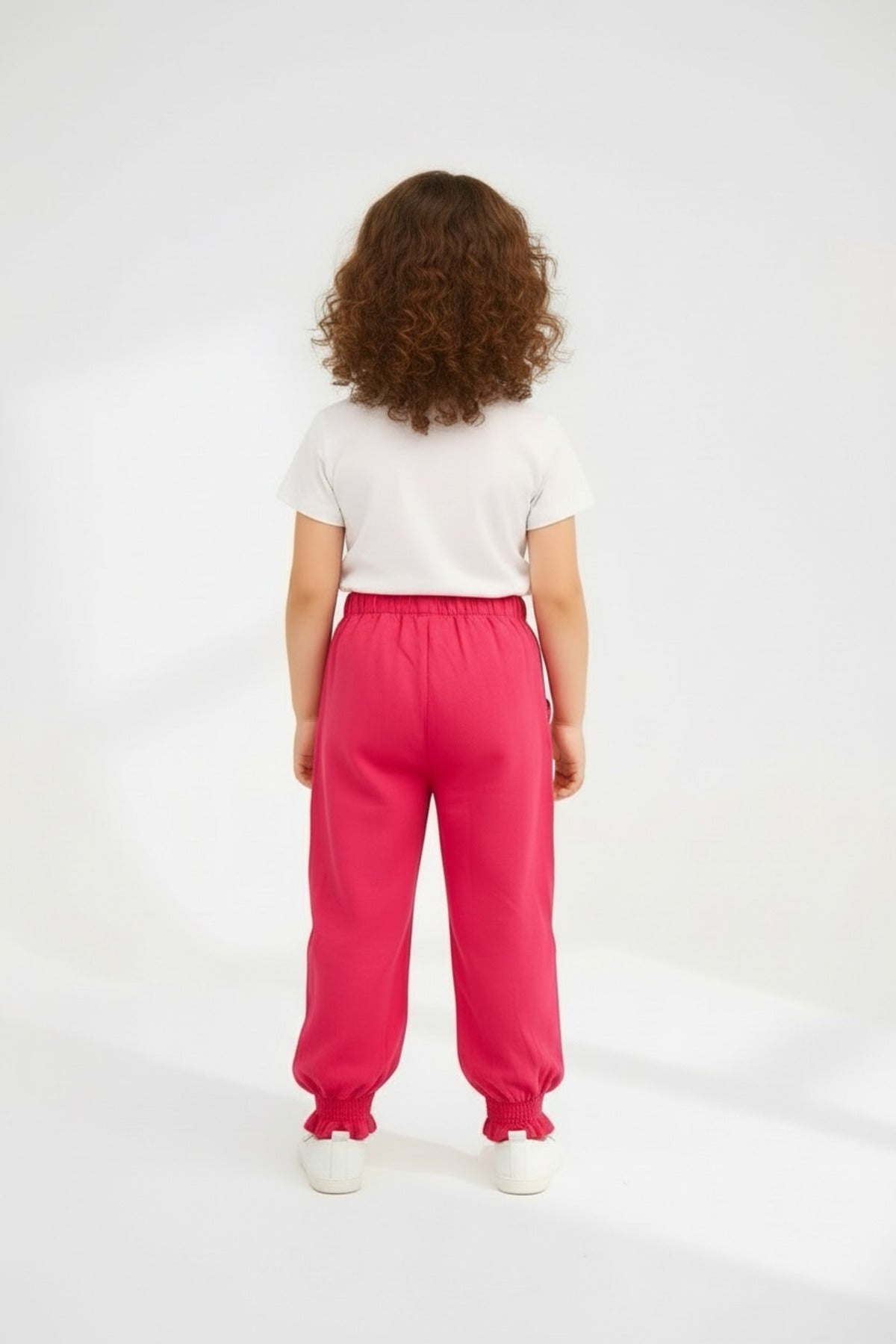 Amanda Girls' Viscose Pants - Poppy Red - product image 5