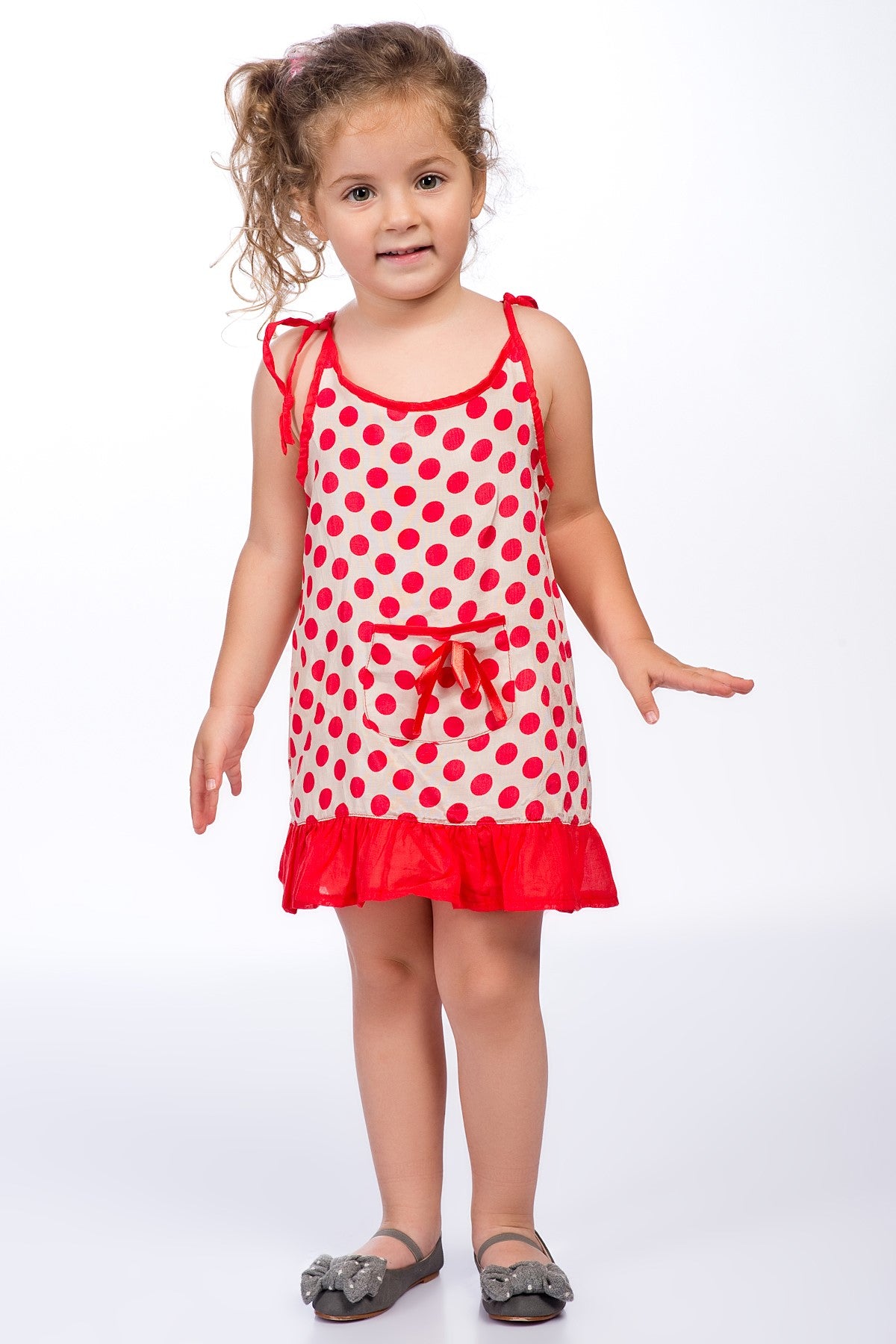 Kendra Girls' Dress - Cinnamon Print - product image 1