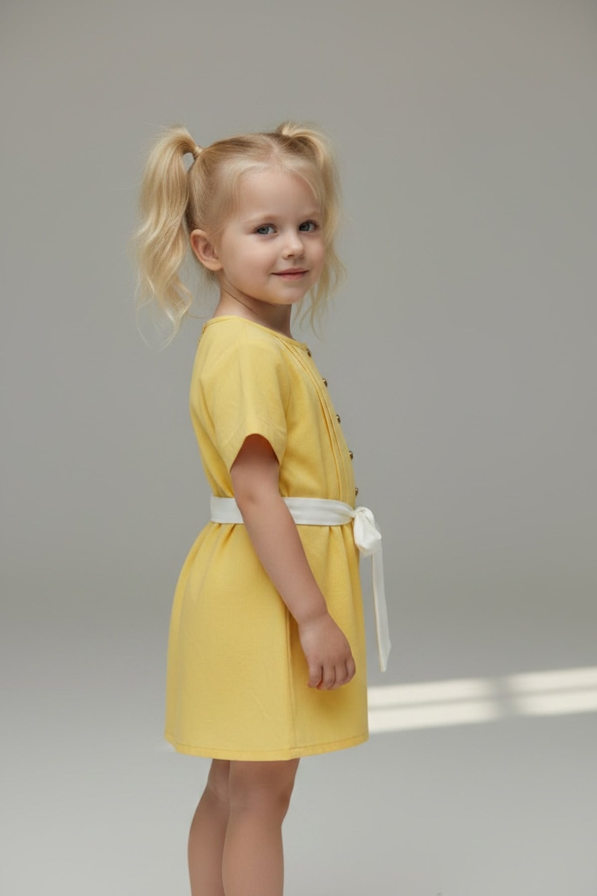 Dawn Girls' Dress - Yellow - product image 2