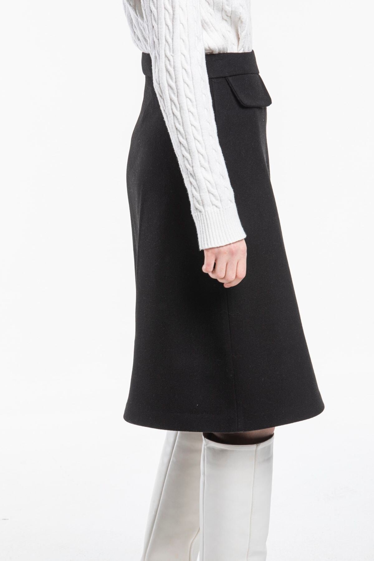 Annika Women's Skirt - Black - product image 2