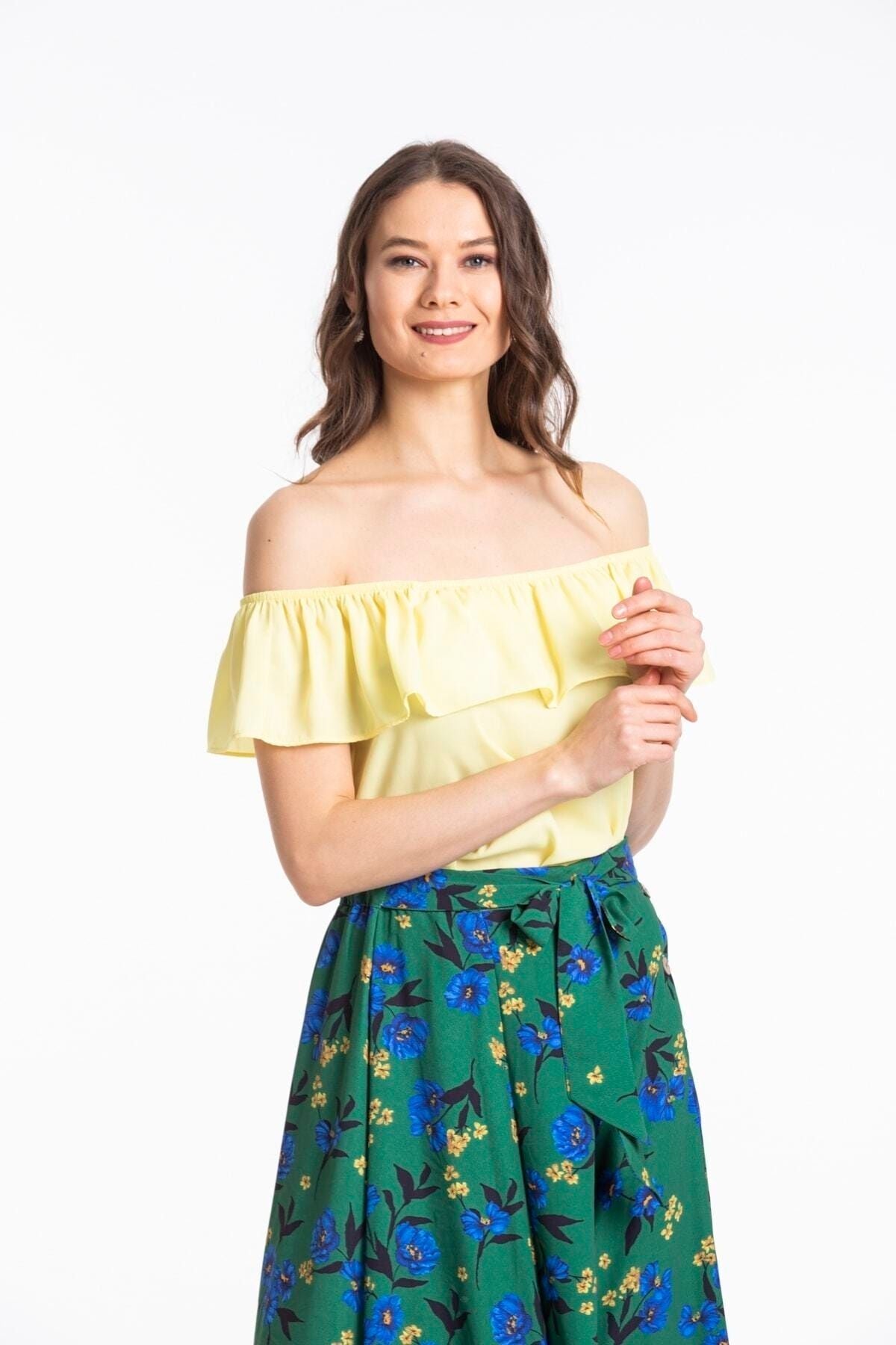 Enid Women's Skirt - Green - product image 5