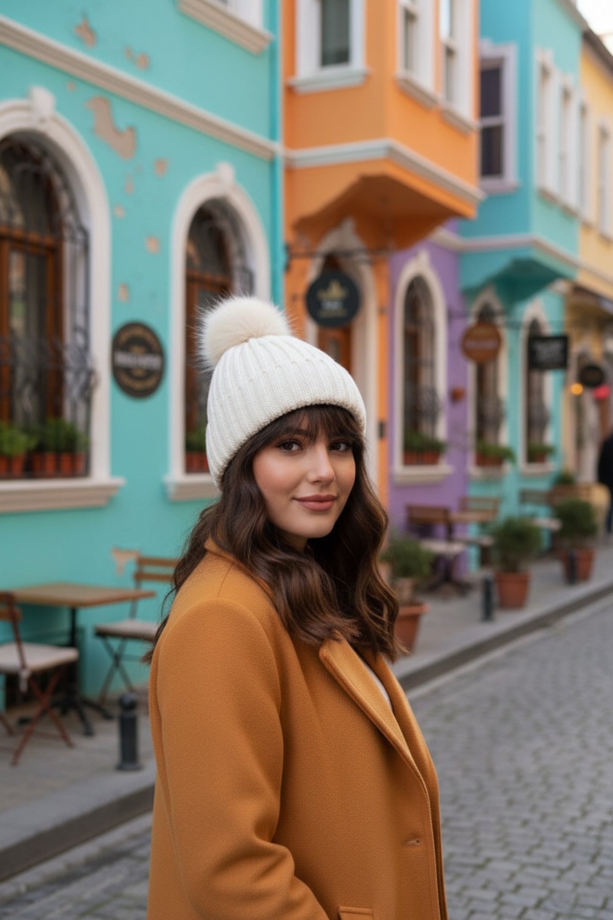 Angelica Women's Beanie - Cream - product image 2