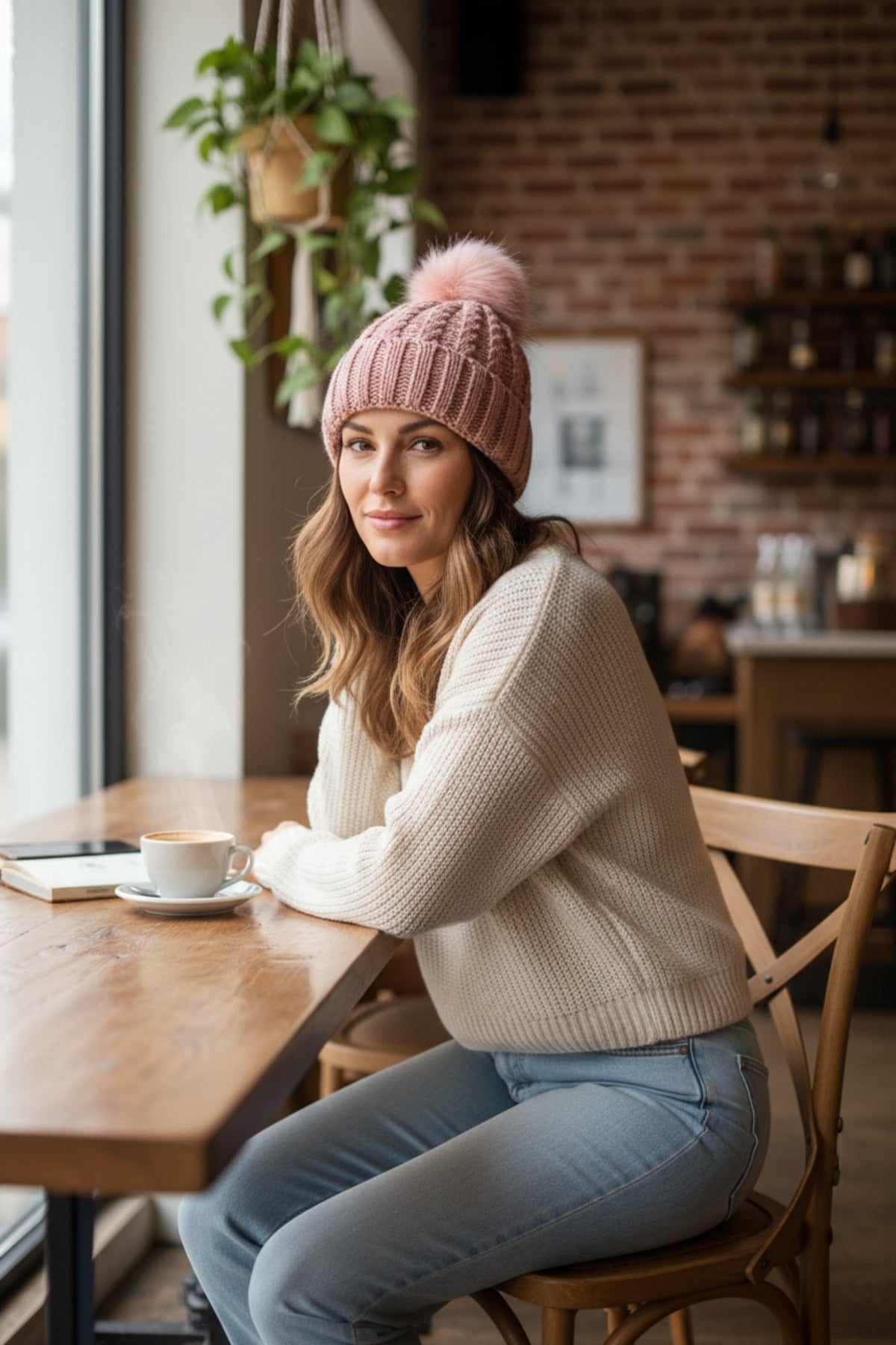 Angelica Women's Beanie - Pink - product image 2