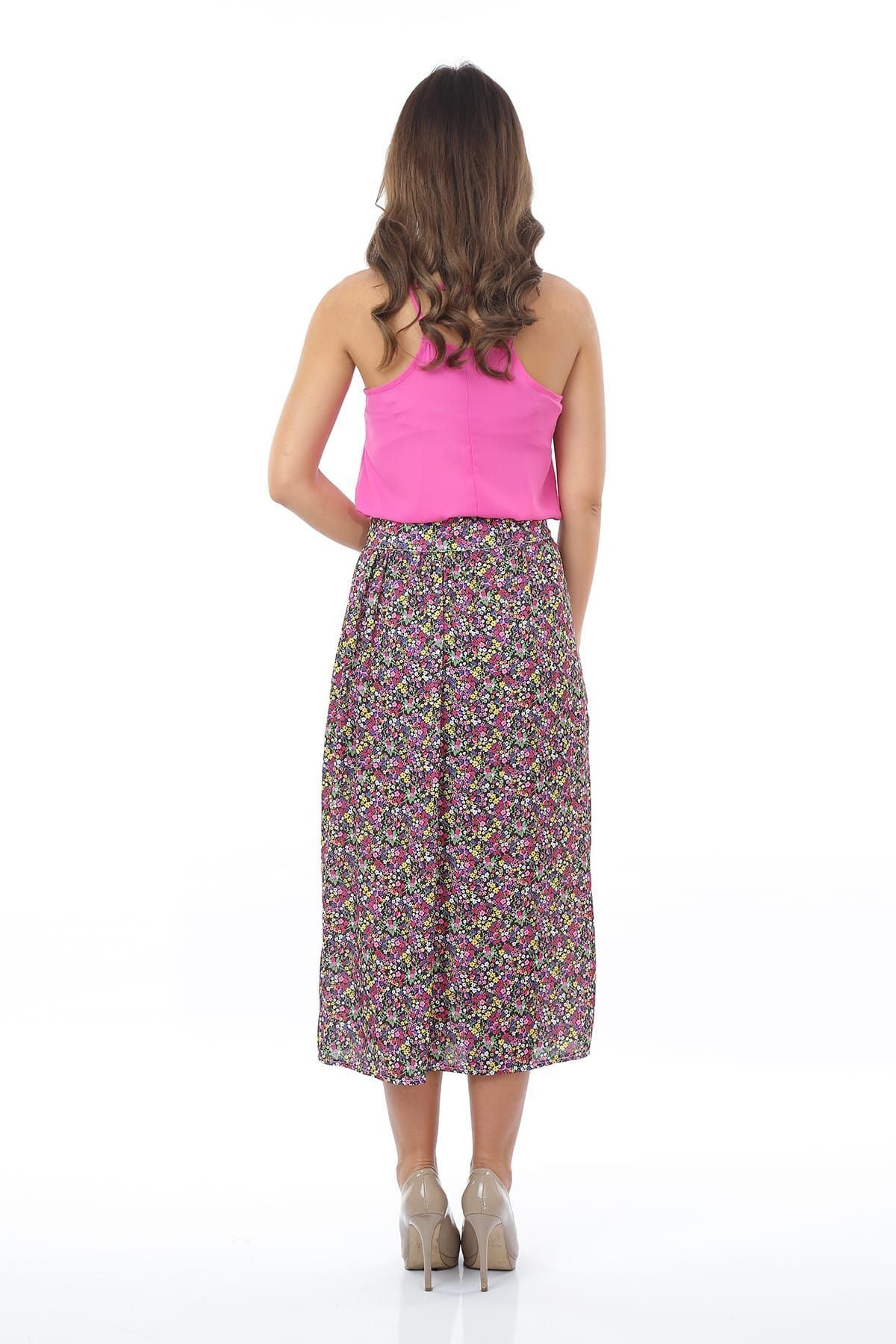 Goldie Women's Floral Skort - Black Floral - product image 3