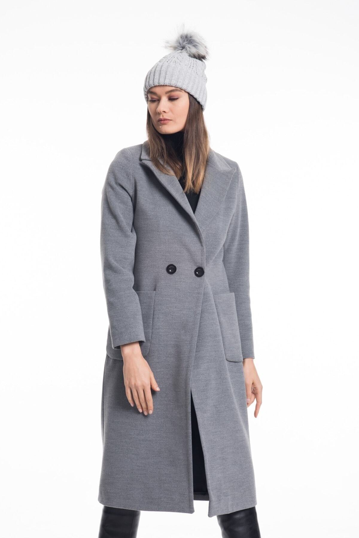 Annalise Women's Lined Coat - Gray - product image 8