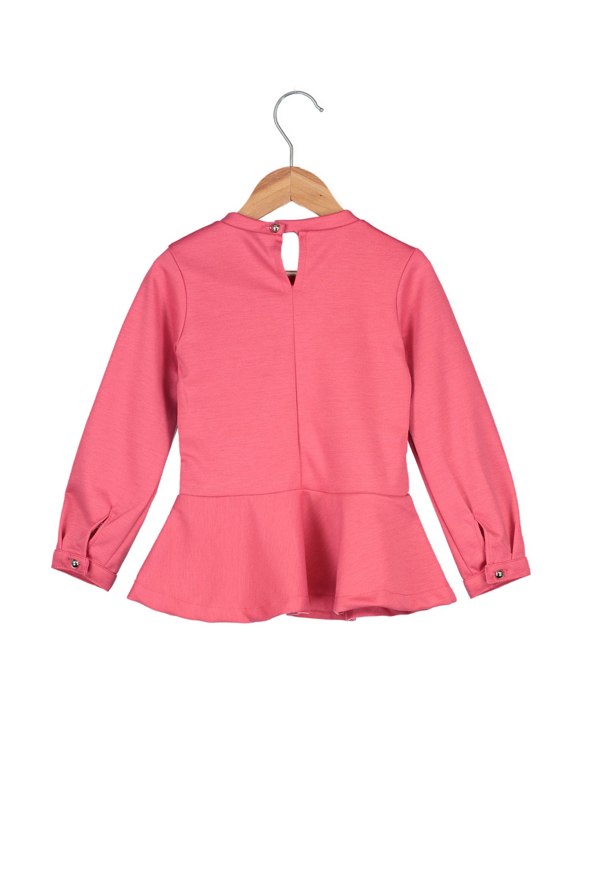 Astrid Girls' Blouse - Coral Red - product image 2