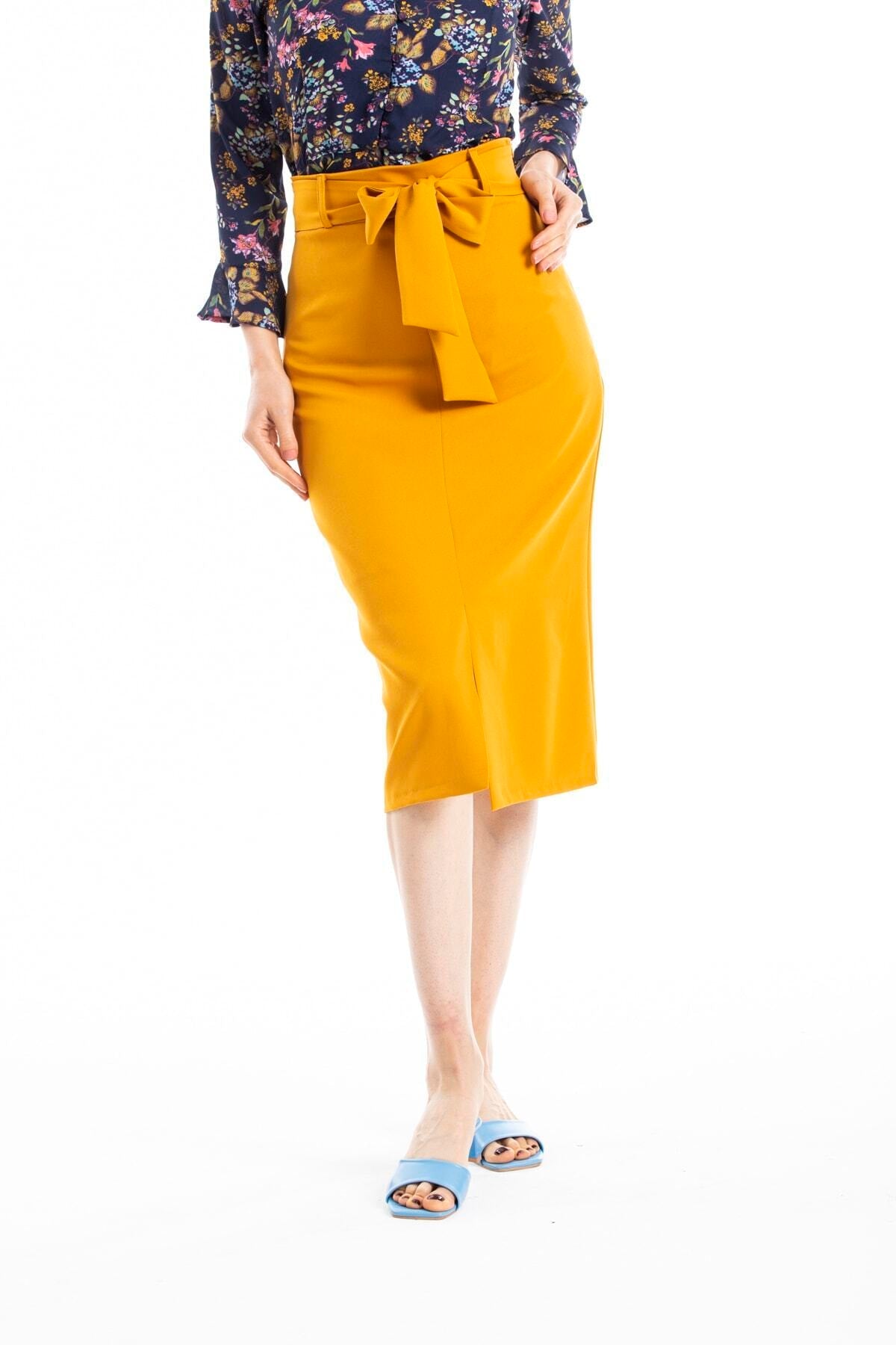 Elodie Women's Skirt - Mustard - product image 3