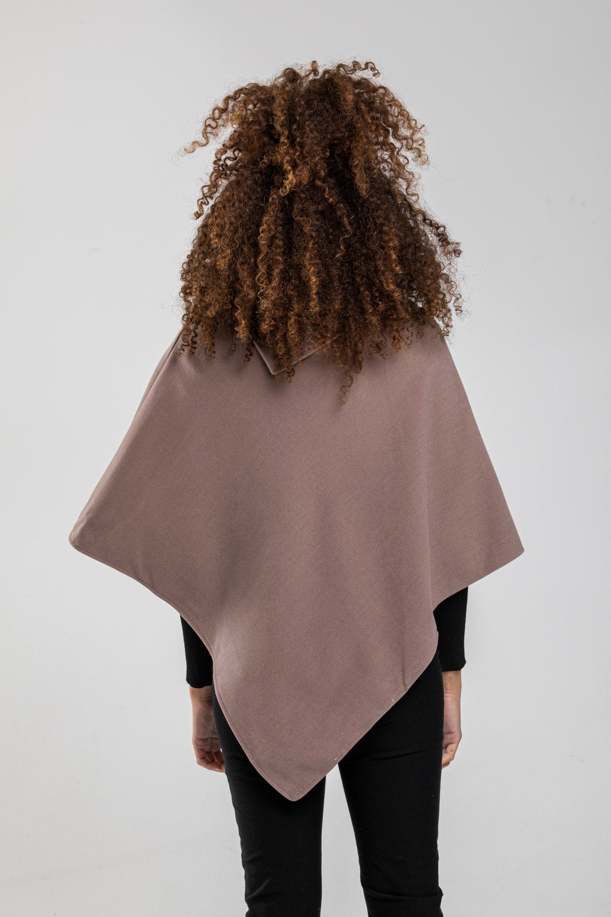 Dina Women's Poncho - Taupe New - product image 6