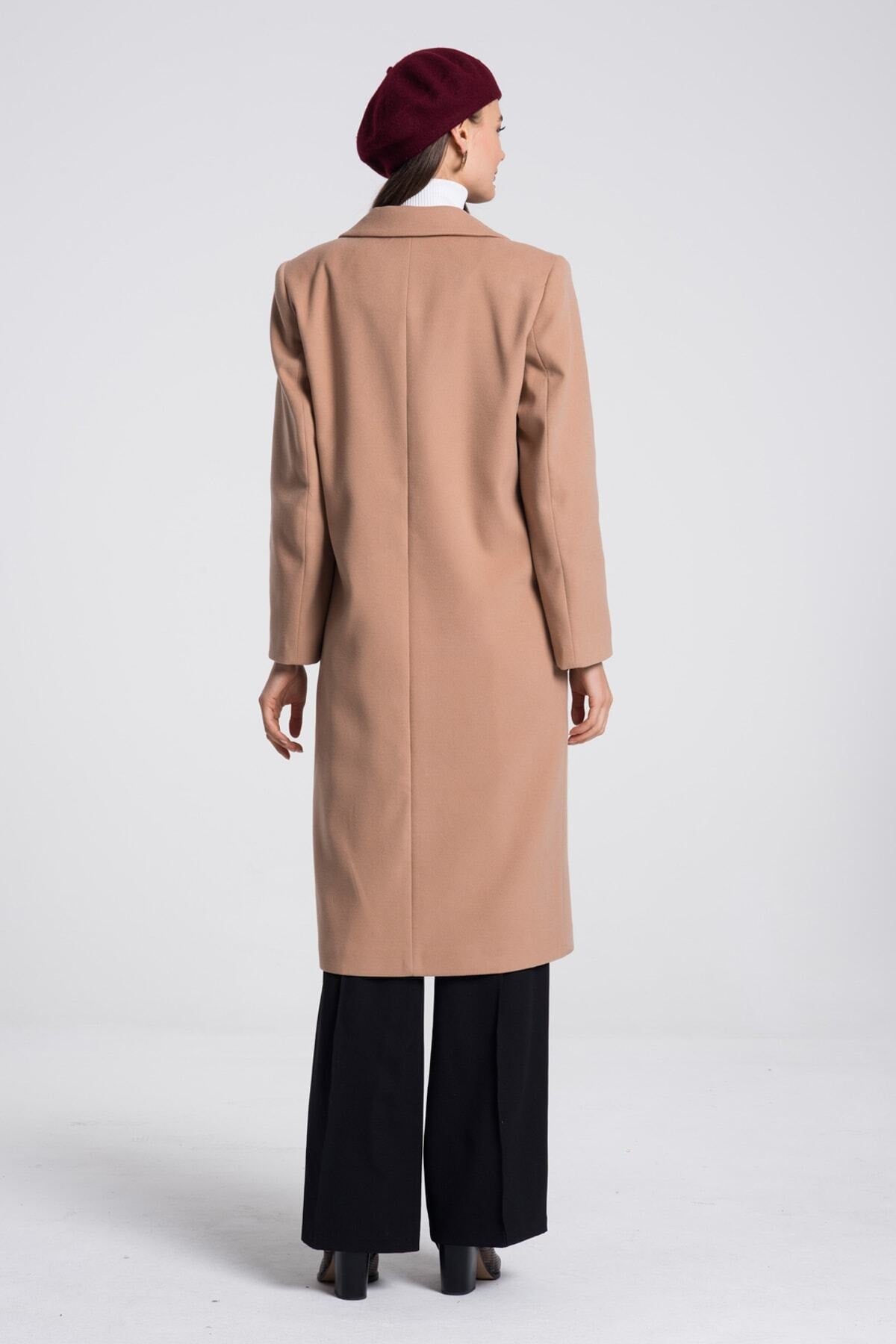 Annalise Women's Button Front Coat - Camel - product image 7