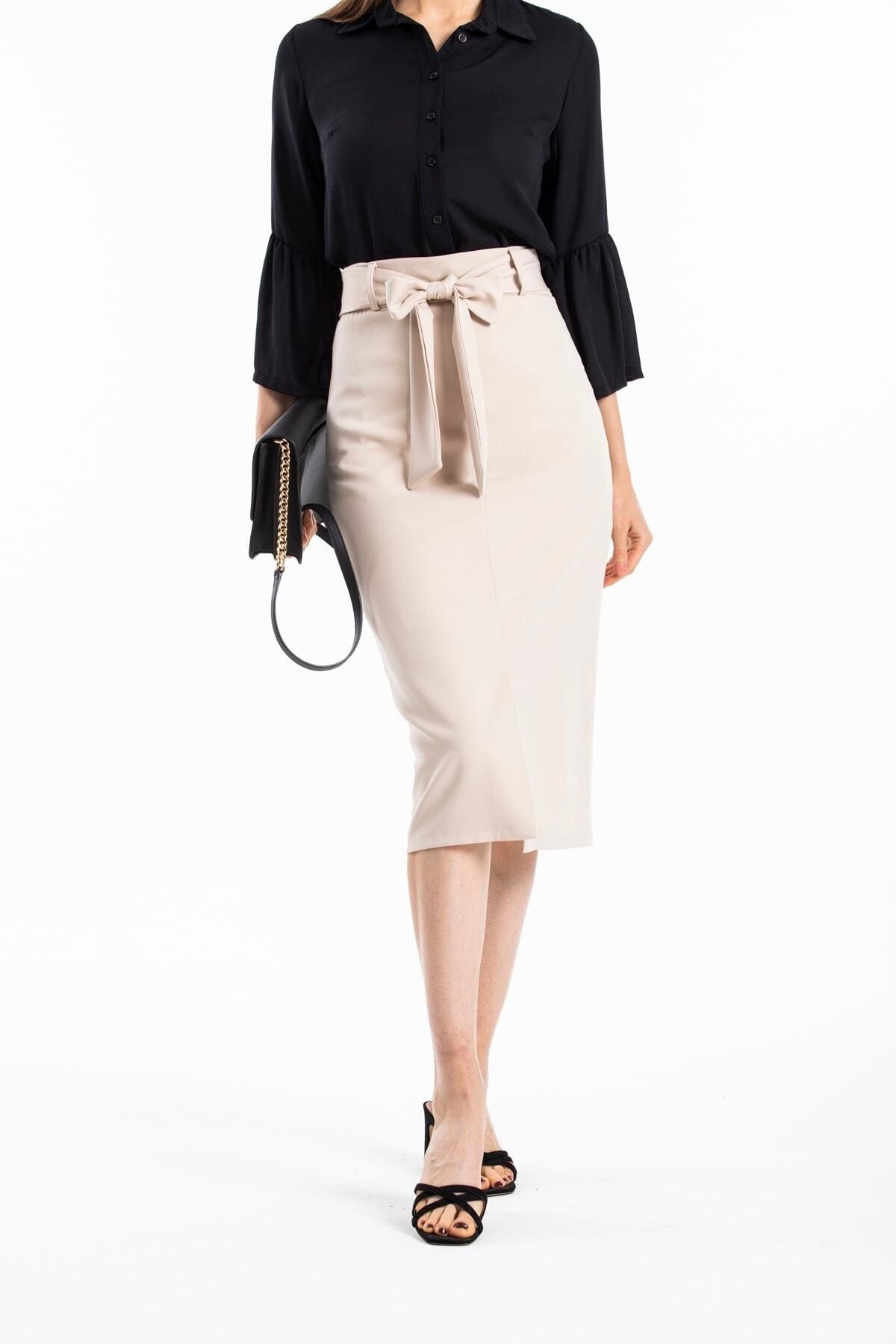 Elodie Women's Skirt - Beige - product image 7