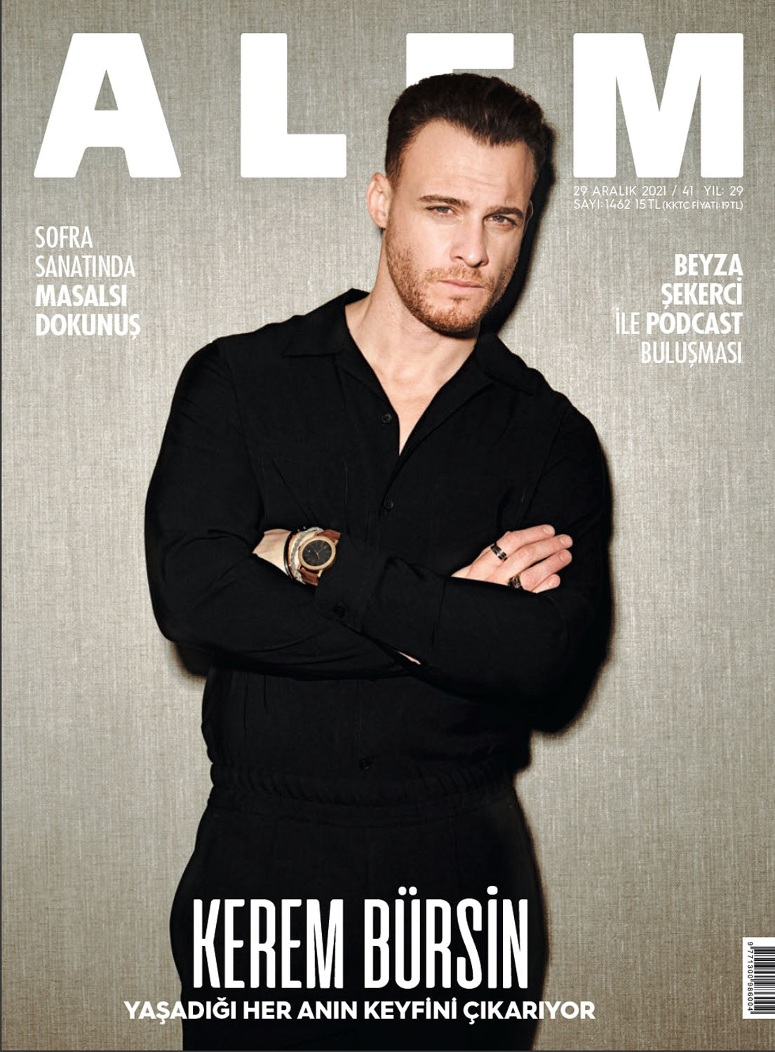 Alem 2021 Kerem Bursin Revista Turquía - A estrenar
