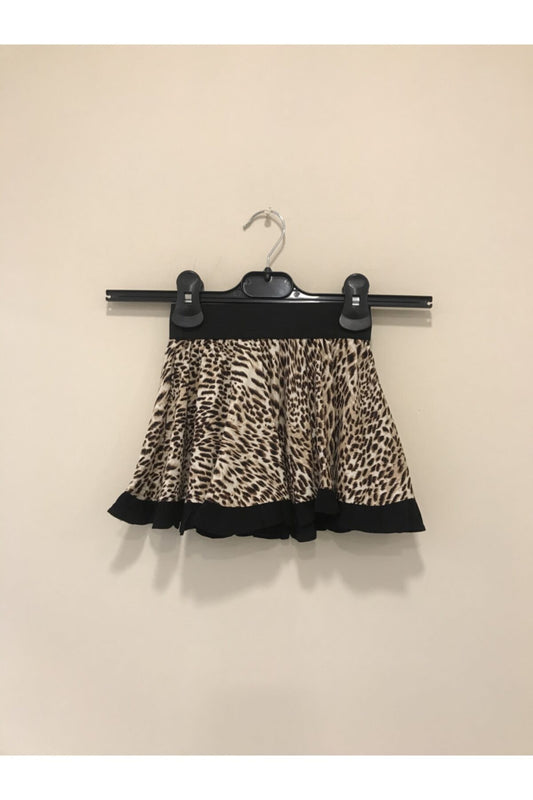 Kirsten Girls' Leopard Print Skirt - Leopard Print - product image 1