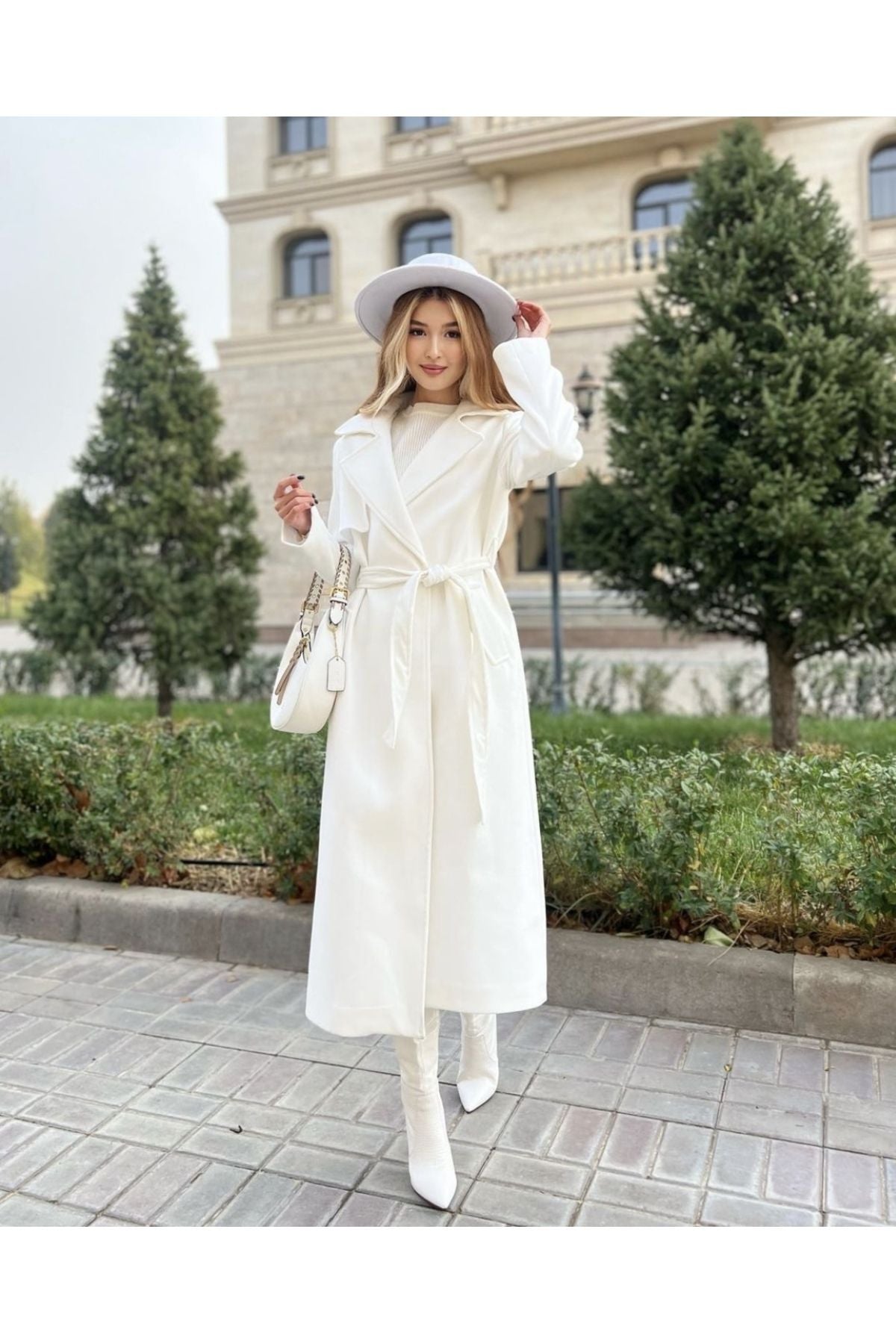 Andrea Women's Coat - White - product image 1