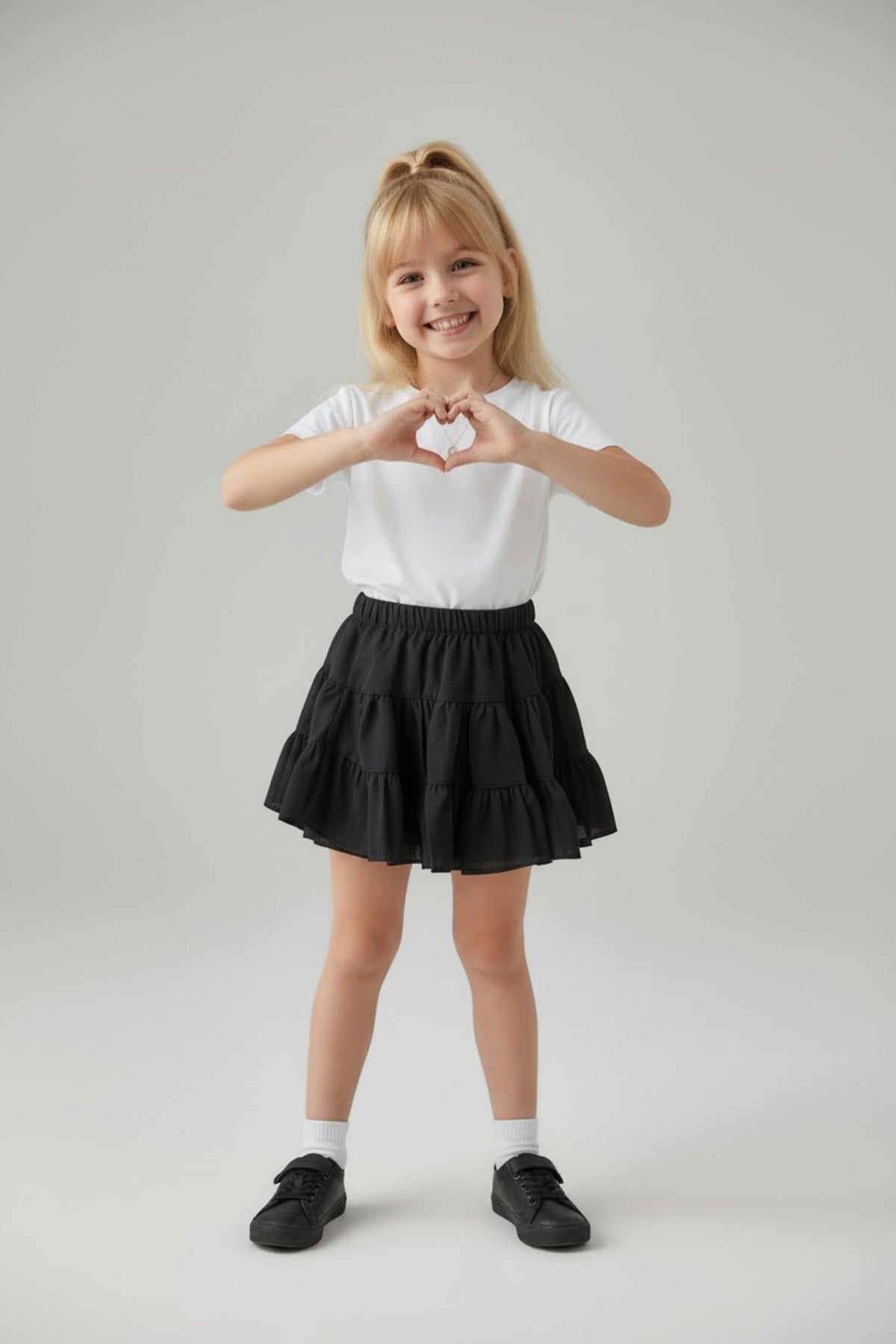 Brynn Girls' Skirt - Black - product image 1