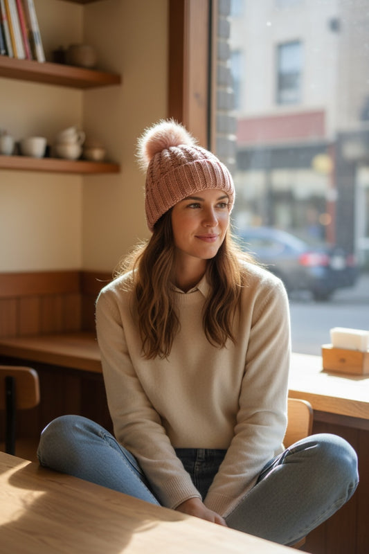 Angelica Women's Beanie - Pink - product image 1
