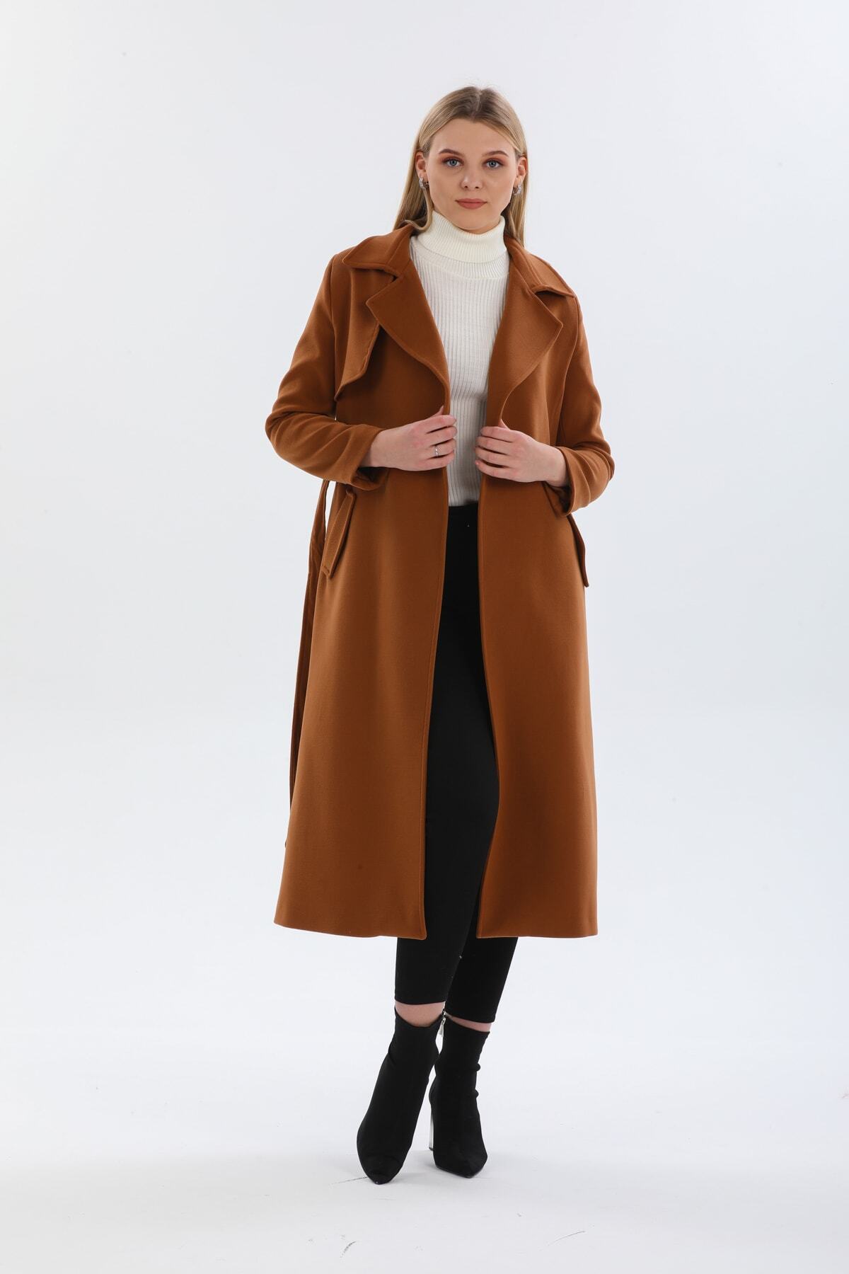 Andrea Women's Lined Coat - Cognac - product image 8