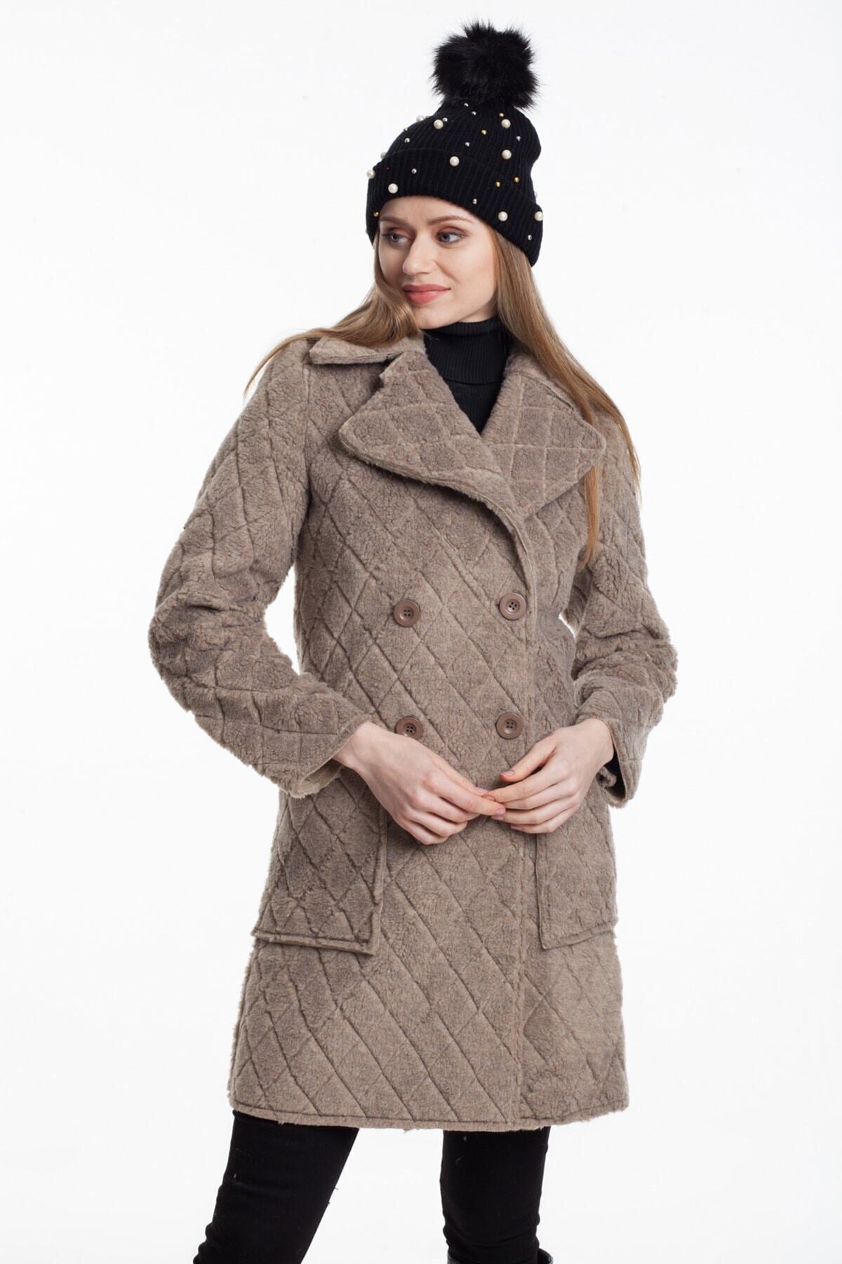 Fallon Women's Coat - Beige - product image 1