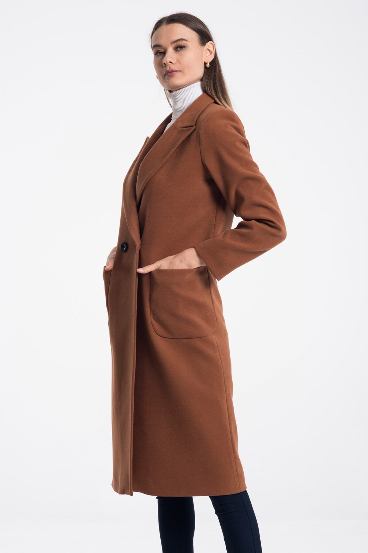 Annalise Women's Coat - Cognac - product image 3
