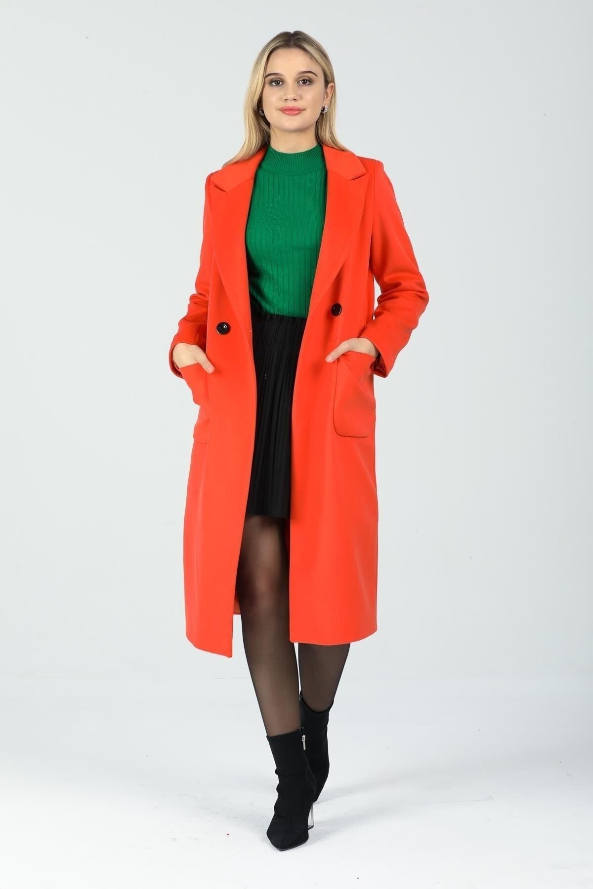Annalise Women's Button Front Coat - Multicolor - product image 1