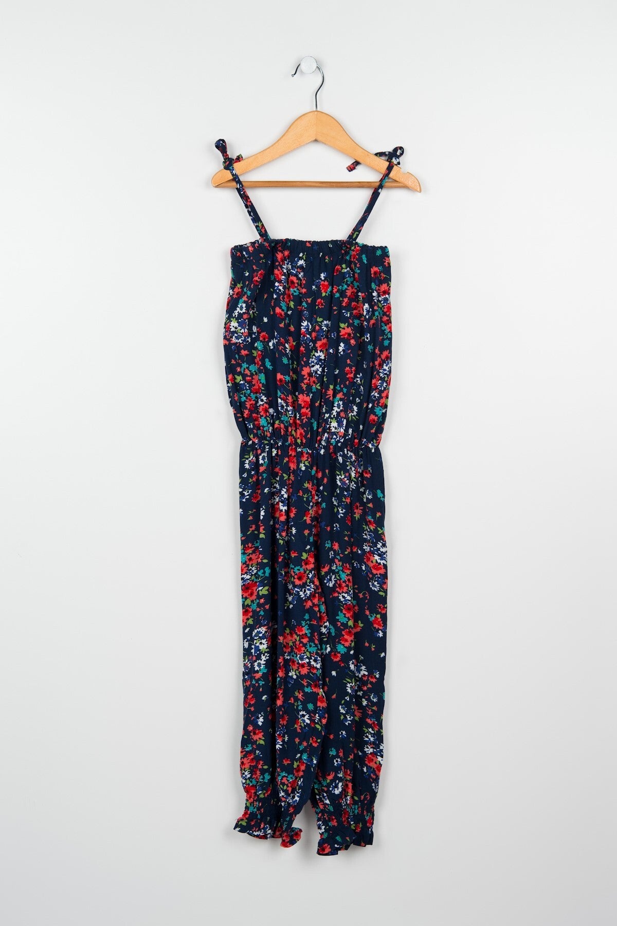 Cherie Girls' Jumpsuit - Navy Print - product image 4
