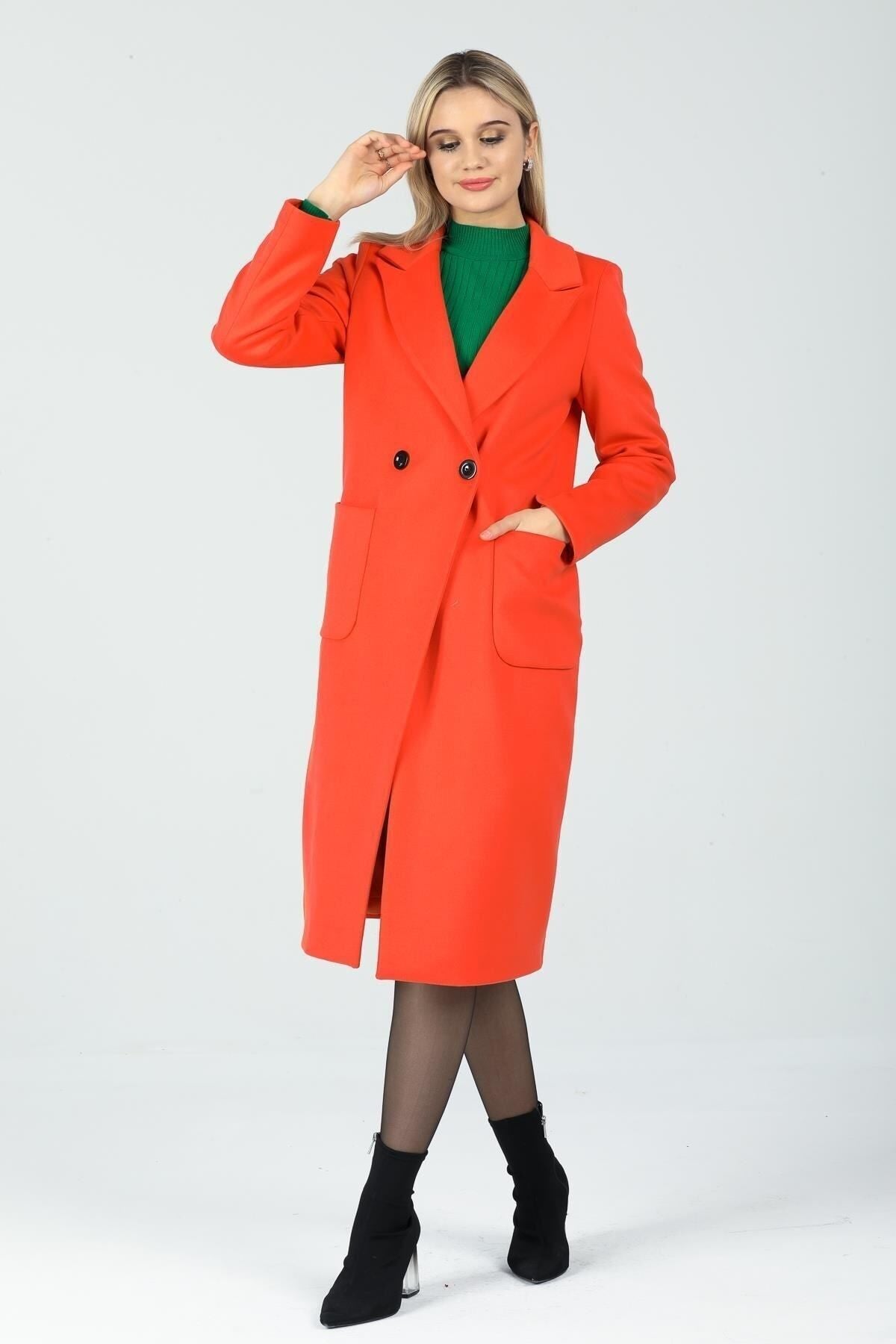 Annalise Women's Button Front Coat - Multicolor - product image 4