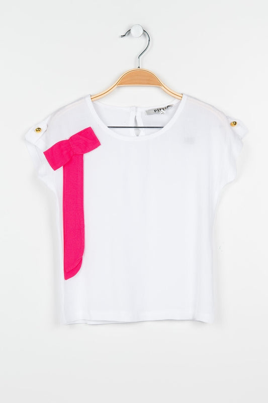 Dahlia Girls' Blouse - White - product image 1