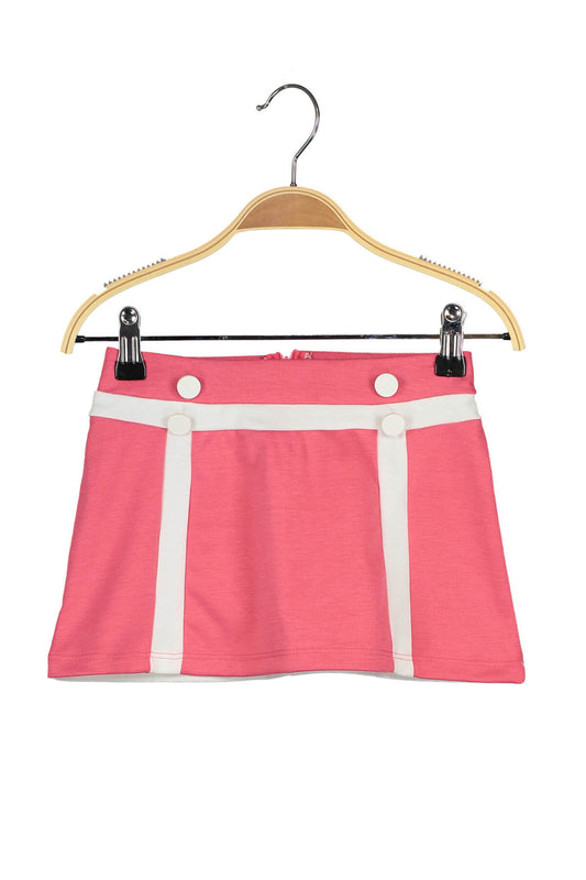 Demi Girls' Skirt - Coral Red - product image 1