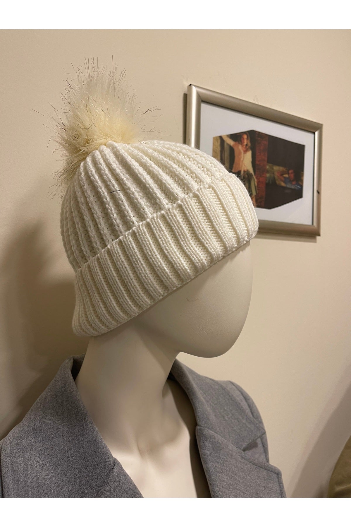 Angelica Women's Beanie - Cream - product image 3